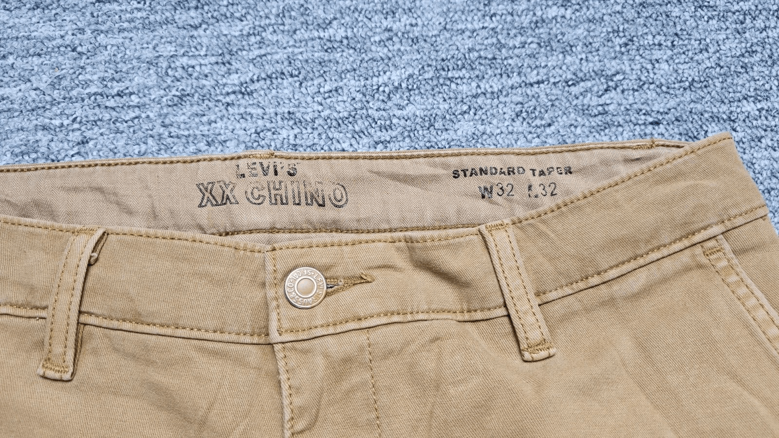 Levi's Levi's XX Chino Standard Taper Pants Khaki W32 L32 Size US 32 / EU 48 - 5 Thumbnail