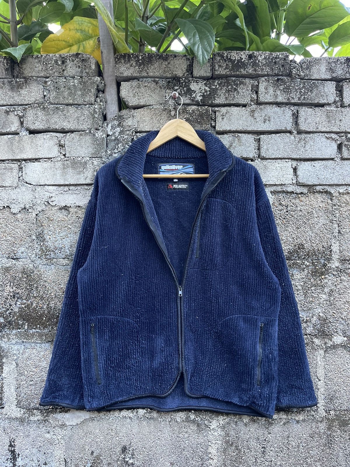 Polartec × Quiksilver × Vintage Quiksilver Japan Polartec Heavyweight Fleece Zip Up Jacket Size US M / EU 48-50 / 2 - 1 Thumbnail