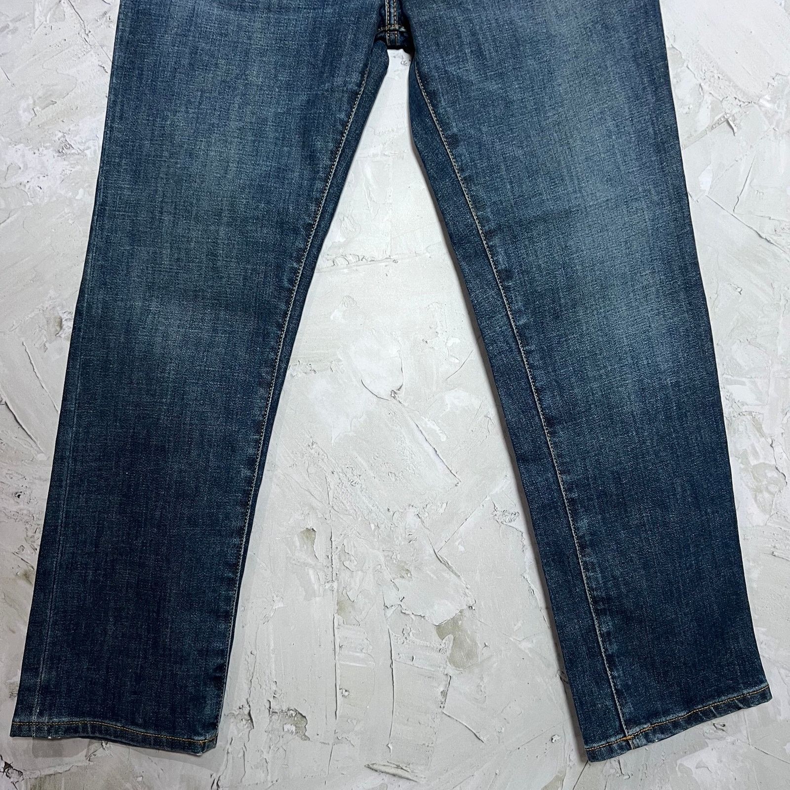 6397 6397 Straight Leg 495 Jeans Dark Blue Button Fly Size 25 Size 25" / US 0 / IT 36 - 8 Thumbnail