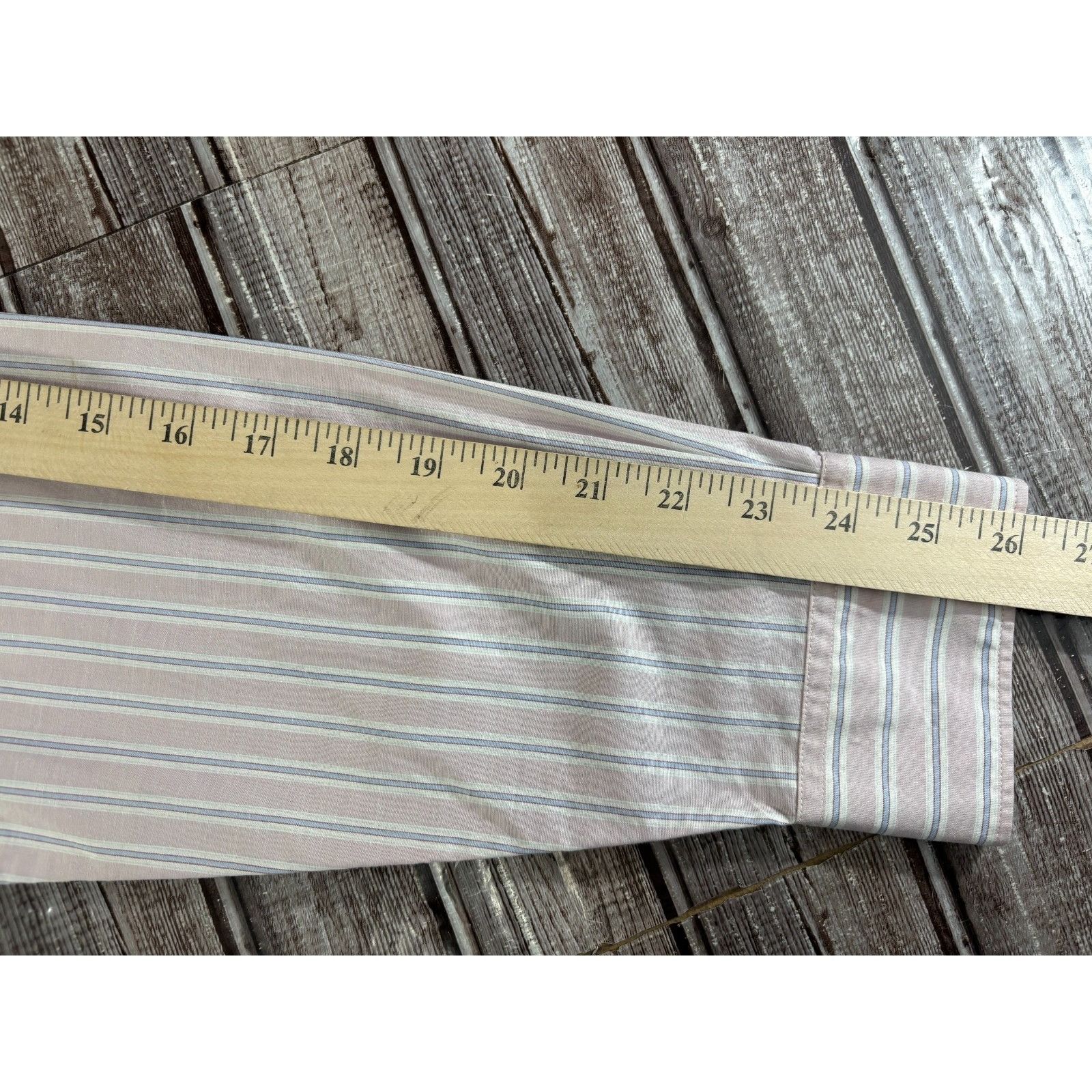 Todd Snyder Todd Snyder cotton Striped Collared Dress Shirt sz M color P Size US M / EU 48-50 / 2 - 6 Thumbnail