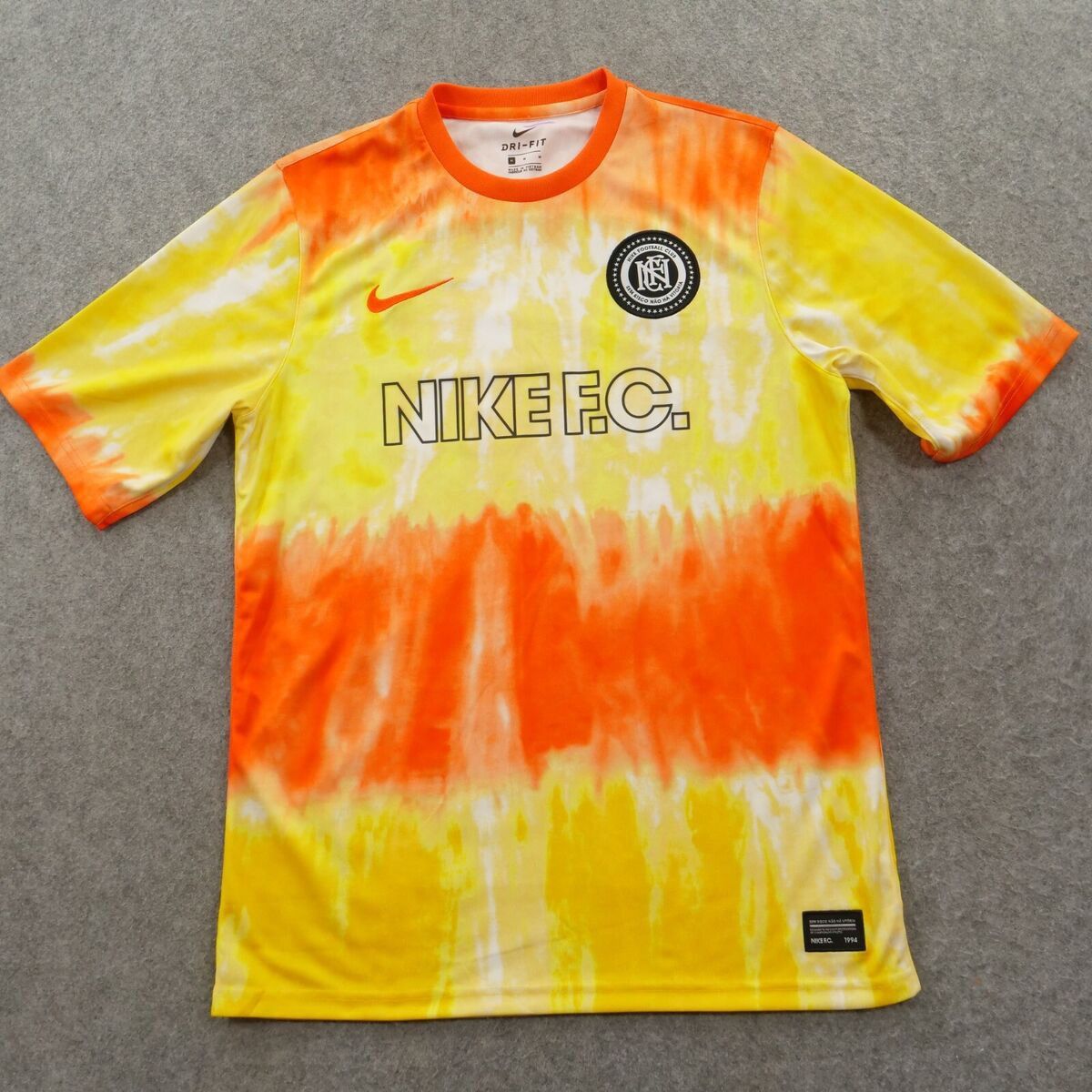 Nike × Vintage Nike Men's Dri-Fit FC Tie-Dyed Soccer Jersey Size Medium Size US M / EU 48-50 / 2 - 1 Thumbnail