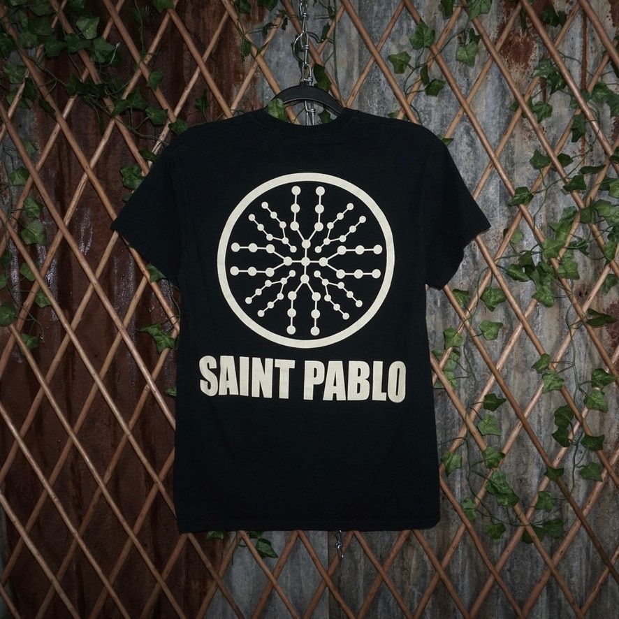 Yeezy Small - Vintage Y2K Saint Pablo tour kanye west TLOP t-shirt Size US S / EU 44-46 / 1 - 1 Thumbnail