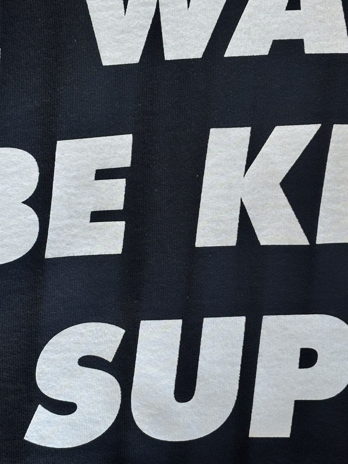 Supreme SUPREME HOODIE ‘WE WANTED TO BE KNOWN AS SUPREME’ SIZE XL Size US XL / EU 56 / 4 - 4 Thumbnail