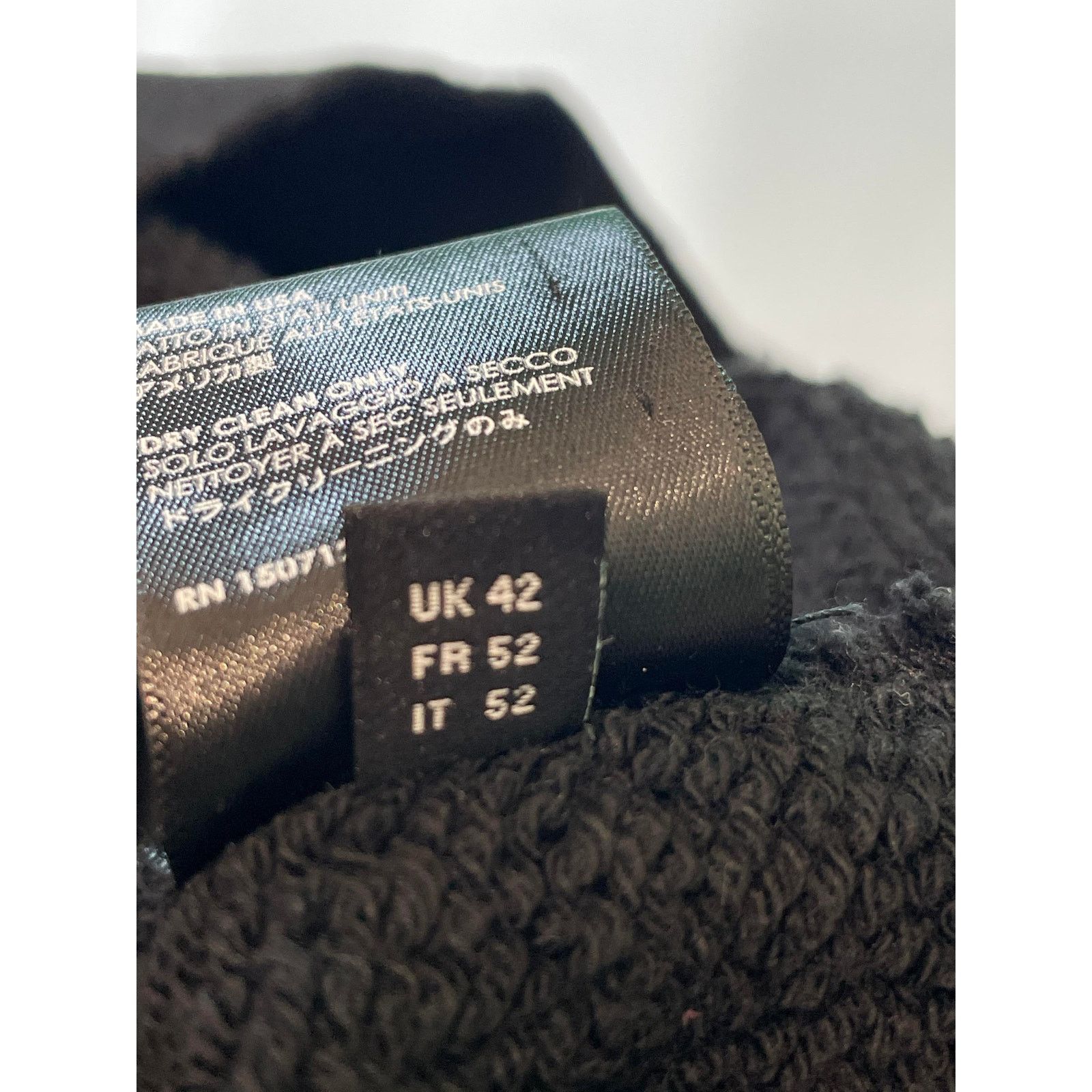Amiri Amiri 'Pitbull' Black Crewneck Size US XL / EU 56 / 4 - 5 Thumbnail
