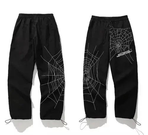 Other Spider Embroidery Baggy Harem Pants Streetwear Size US 30 / EU 46 - 3 Thumbnail