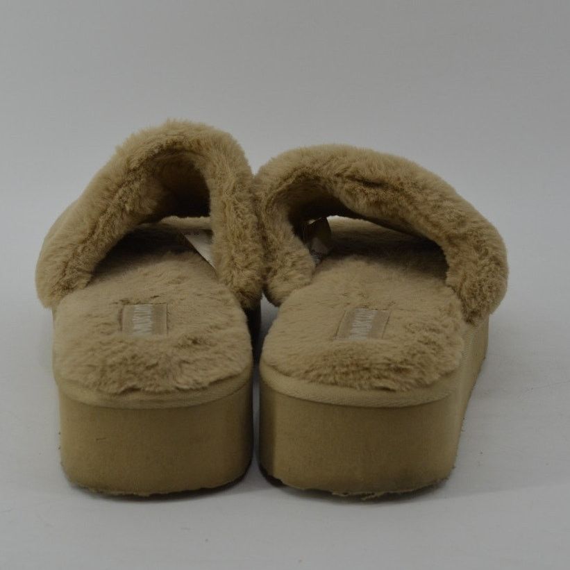 Other Mukluks Size 7-8 Kirstey Platform Slide Slipper Irish Cream Size US 8 / IT 38 - 4 Thumbnail