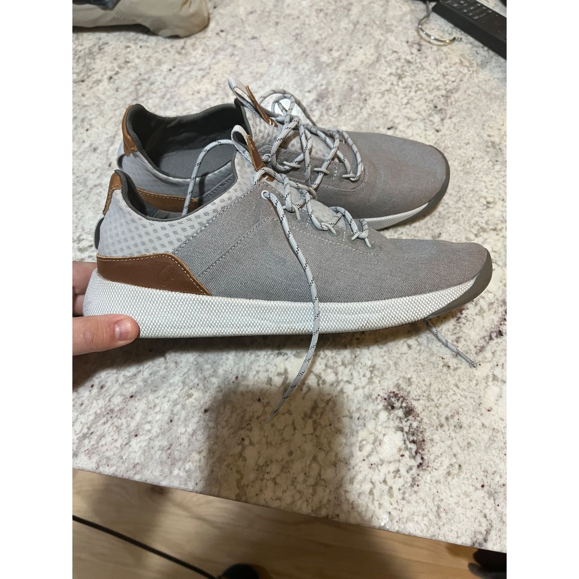 Olukai OluKai Men's Nanea Li Casual Sneakers - Size 10 Size US 10 / EU 43 - 3 Thumbnail
