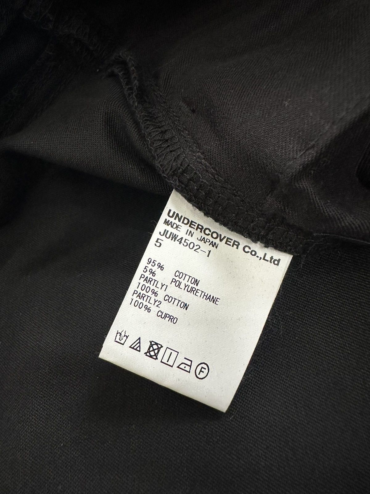 John Undercover × Undercover John Undercover - Undercover Slim Pants with Apron Stretch Size US 33 - 13 Thumbnail