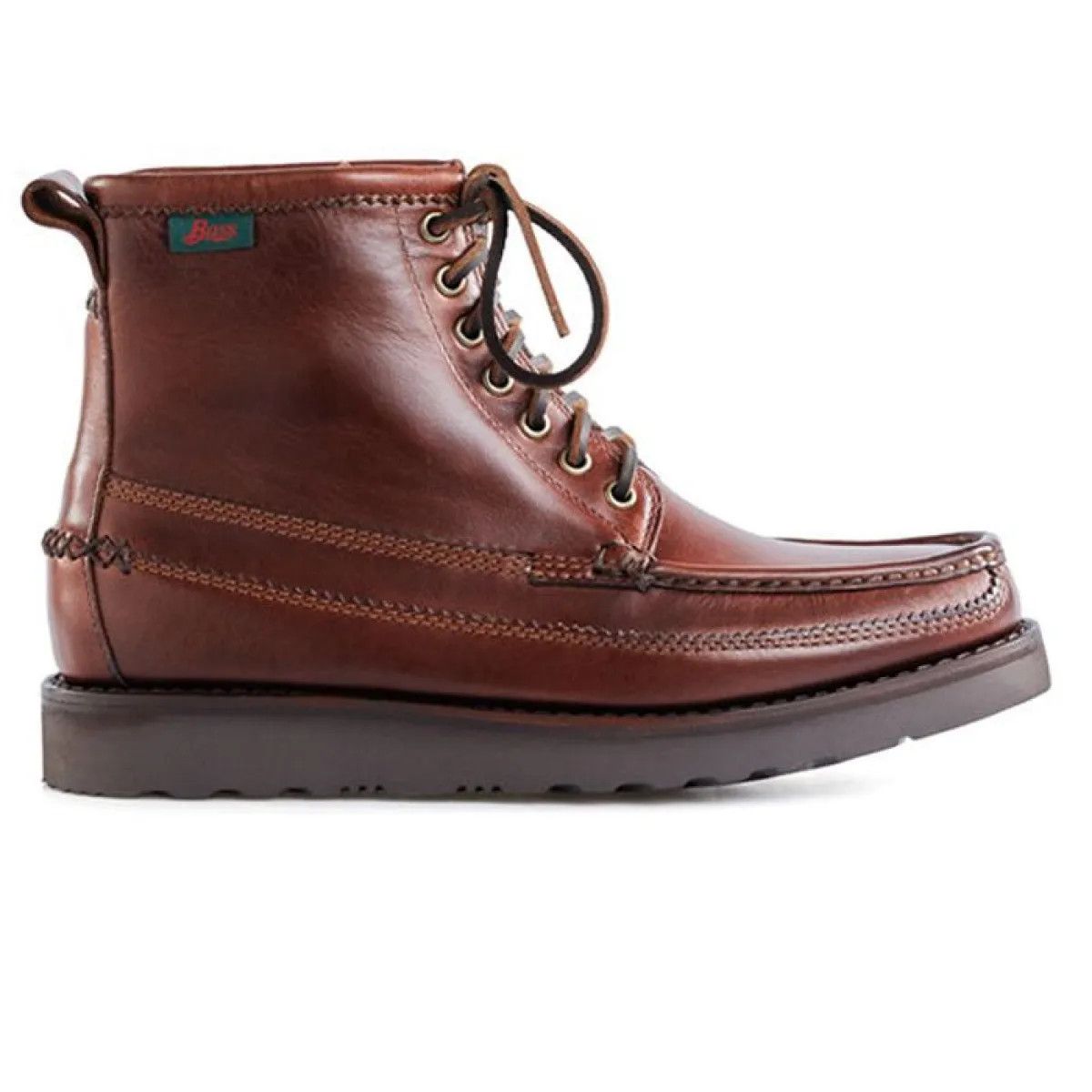 G.H. Bass & Co. o1y0125 Leather Ankle Boots in Dark Brown Size US 9 / EU 42 - 1 Thumbnail