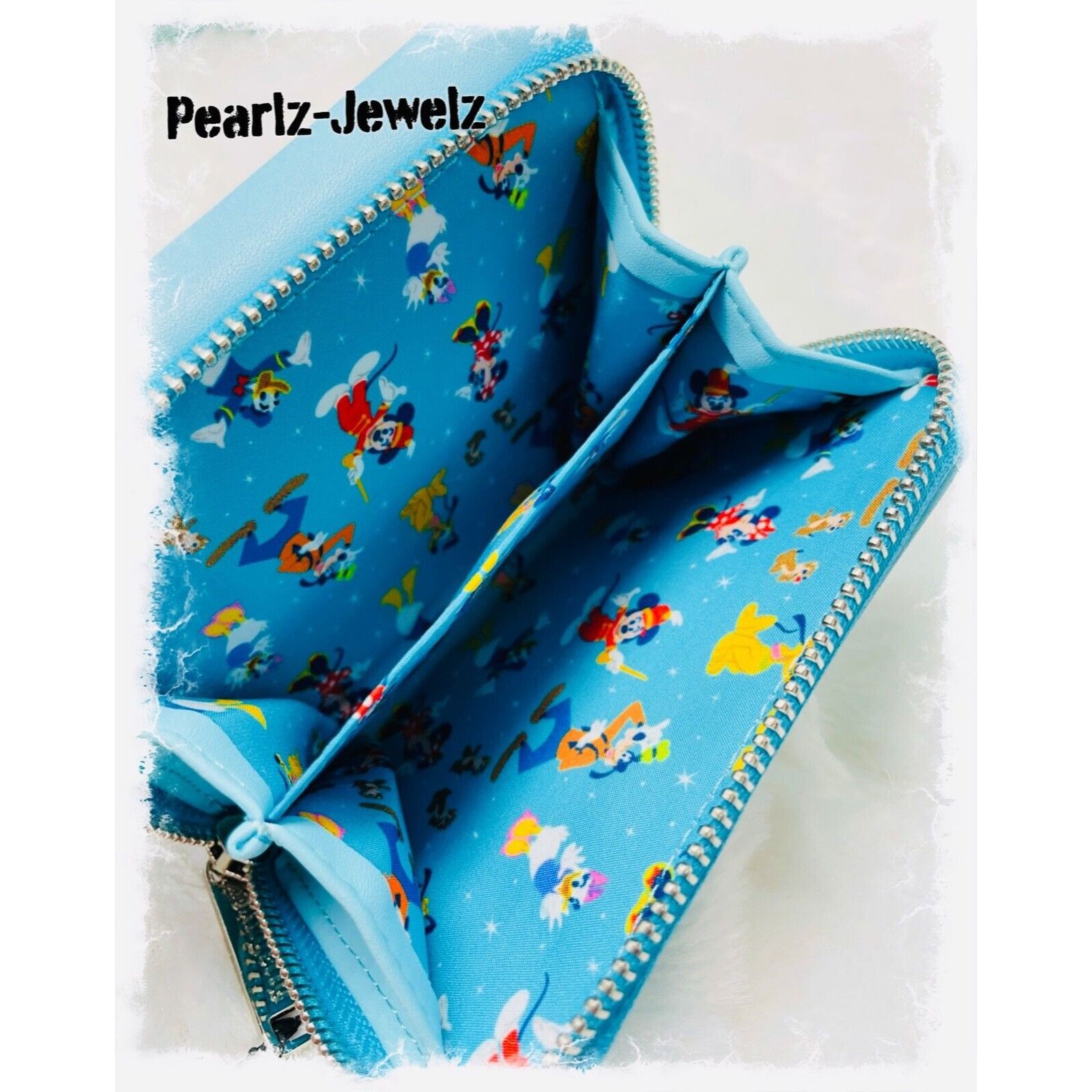 Disney Loungefly Disneyland 65th Anniversary Small Wallet - BoxLunc Size ONE SIZE - 4 Thumbnail