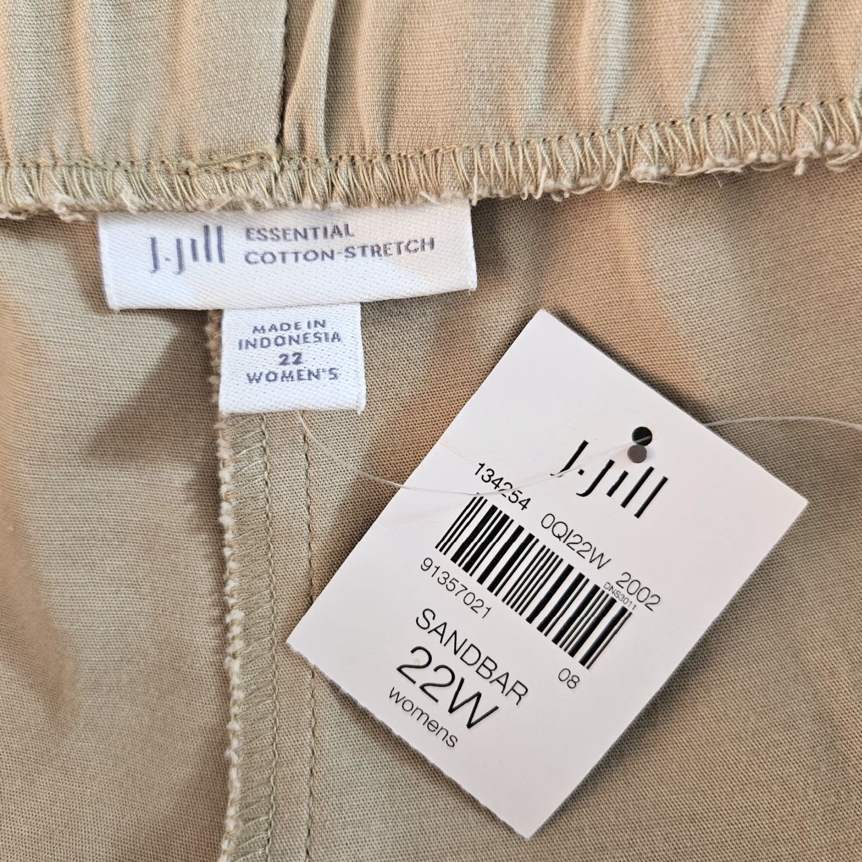 J. Jill **J Jill Women's Brown Essential Cotton Stretch Pants Size 22W** User: J Jill Women's Brown Essential Cotton Stretch Pants Size 22W Size 40" / US 18 - 7 Thumbnail