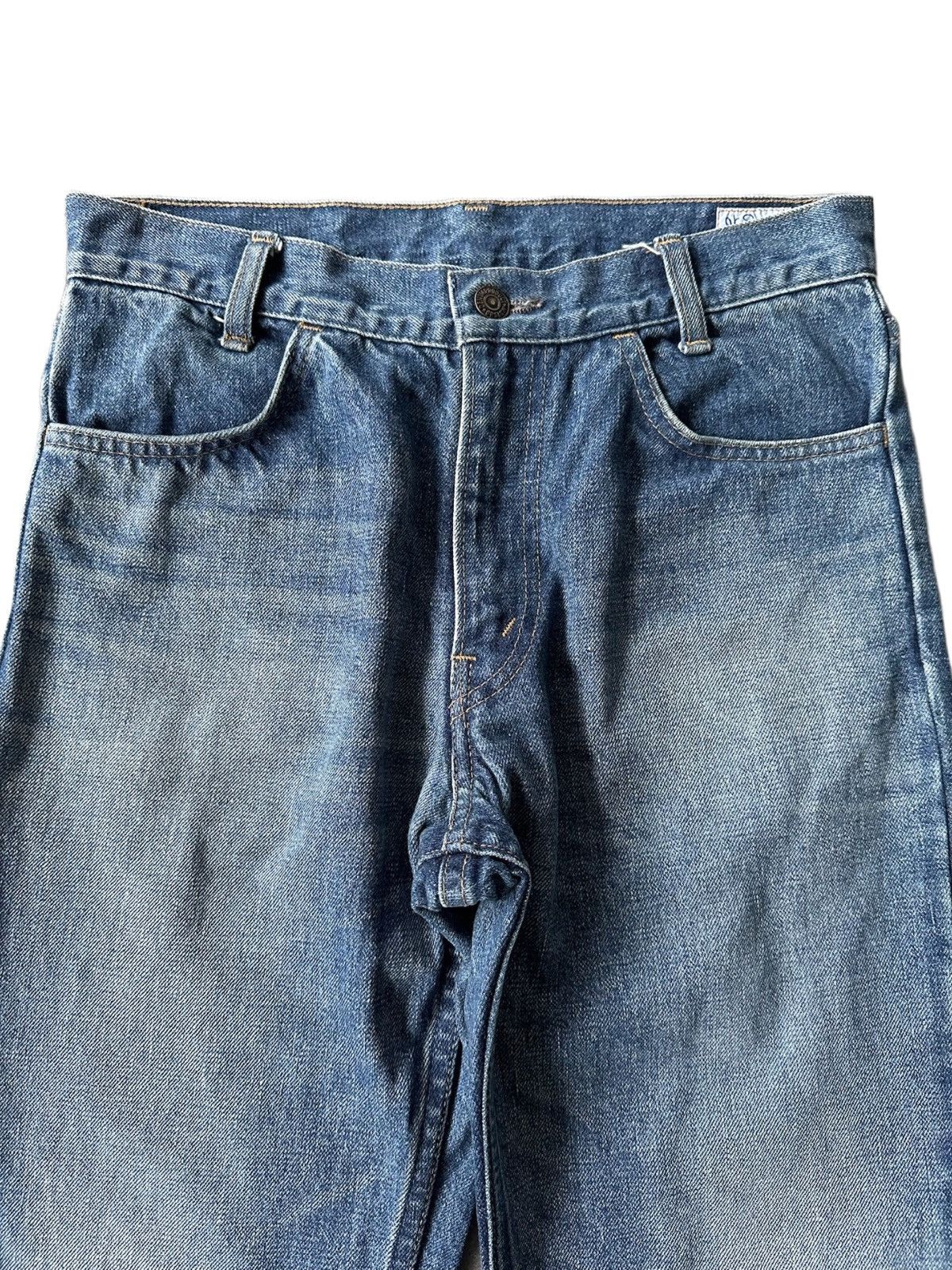 Orslow OrSlow Japan Flare Denim Jeans Rare Design Size US 29 - 3 Thumbnail