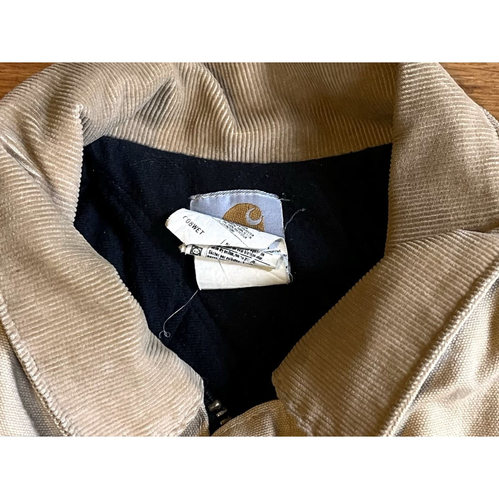Carhartt VINTAGE Carhartt C08 WET Quilt Lined Chore Coat Men’s 2XL Beige Duck Canvas USA WET C08 Grunge Outdoor Retro USA Mens Size US XXL / EU 58 / 5 - 5 Thumbnail