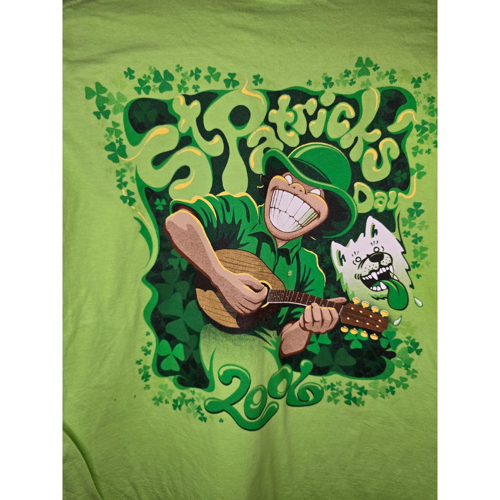 Vintage Vintage Eskimo Joe St Patricks Day Shirt Mens Shamrock Tee L Size US L / EU 52-54 / 3 - 5 Thumbnail
