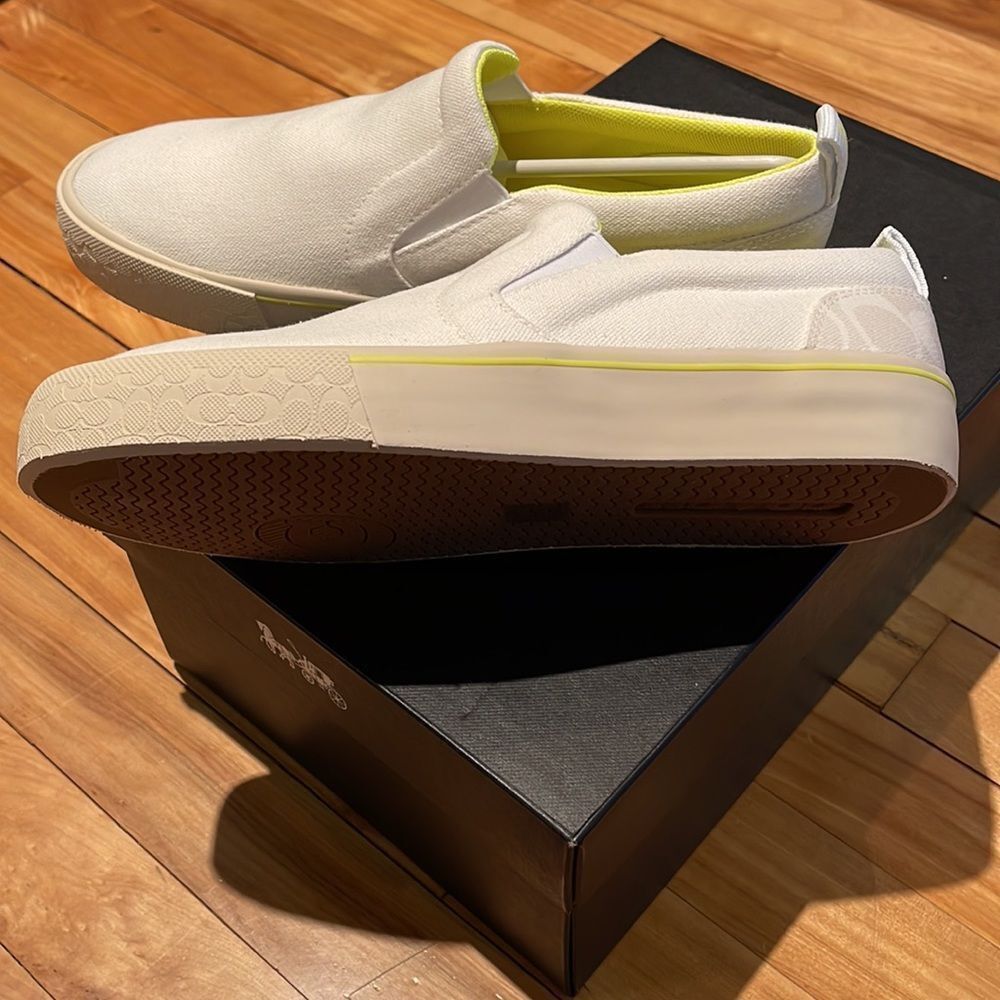 Coach Coach optic white Citysole slip on sneaker. New, in box. Si Size US 8.5 / IT 38.5 - 3 Thumbnail