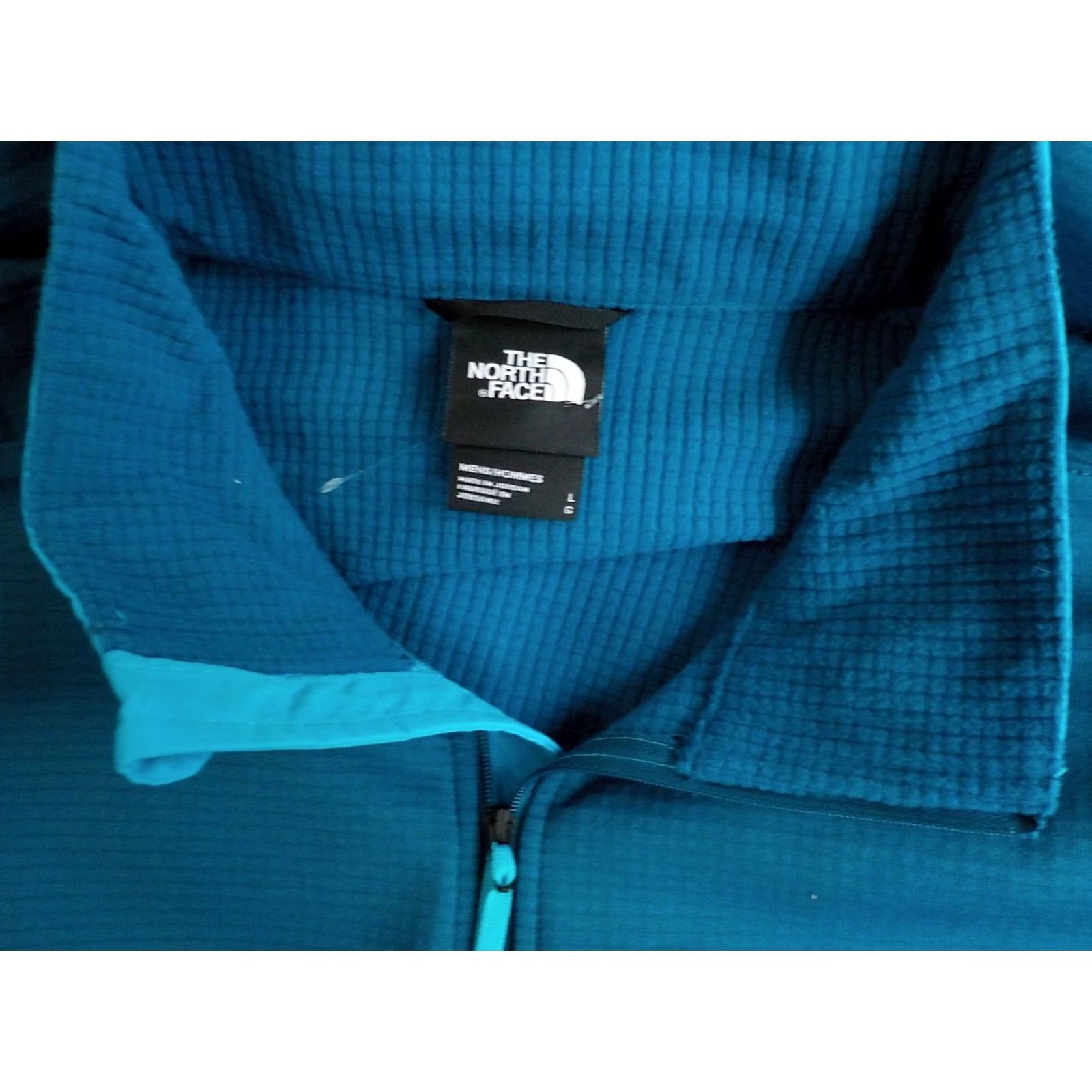 The North Face The North Face 2 Tone Zipper Front Track Jacket Teal Turquoise L NWT Track Jacket Men Blue 95% Polyester 5% Elastane Zip Pockets NWT Size US L / EU 52-54 / 3 - 5 Thumbnail