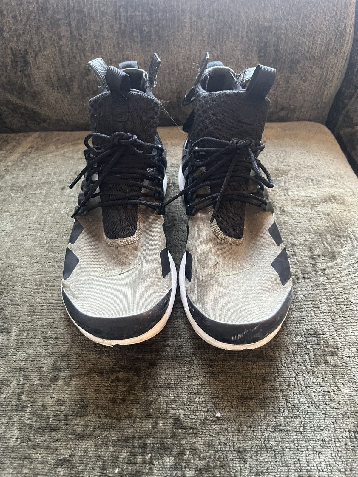 Acronym × Nike NikeLab x Acronym Air Presto Mid ‘Olive’ Size US 11 / EU 44 - 3 Thumbnail