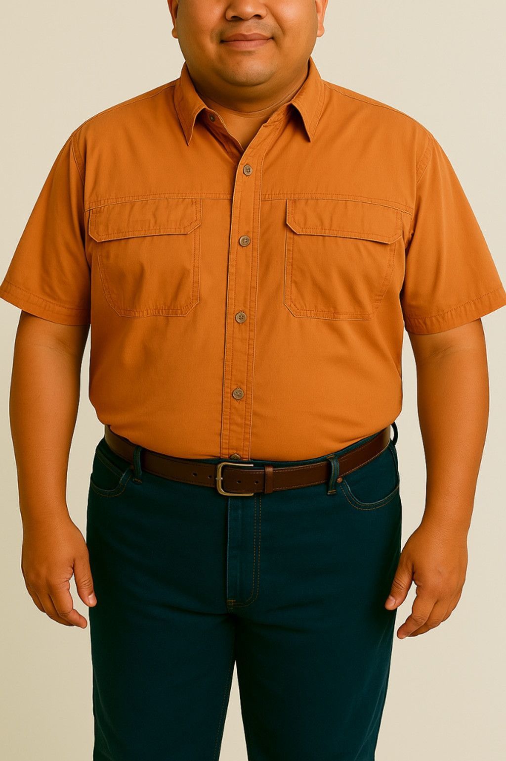 Other Magellan Outdoors Burnt Orange Fishing Shirt XL – Vented Size US XL / EU 56 / 4 - 1 Thumbnail