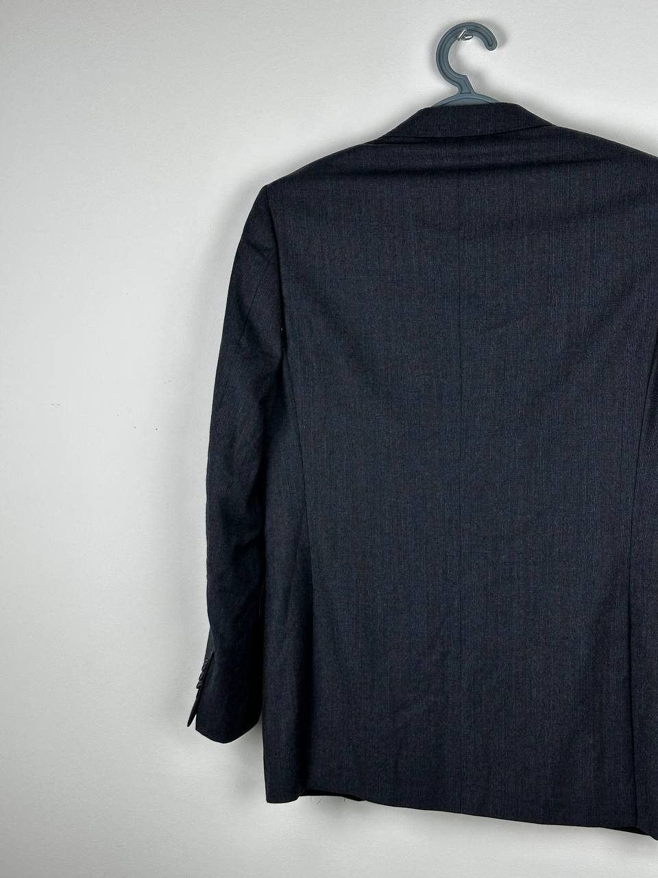 L.B.M. 1911 LBM 1911 Tailored Lana Wool Check Blazer Size 46R - 11 Thumbnail