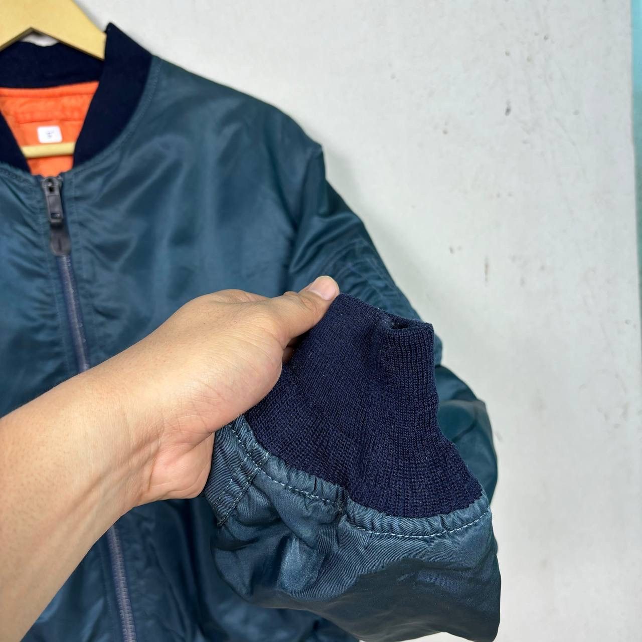 Other Vtg USAF MA-1 Flight Jacket MIL-J-8279 Navy Bomber Jacket Size US M / EU 48-50 / 2 - 8 Thumbnail