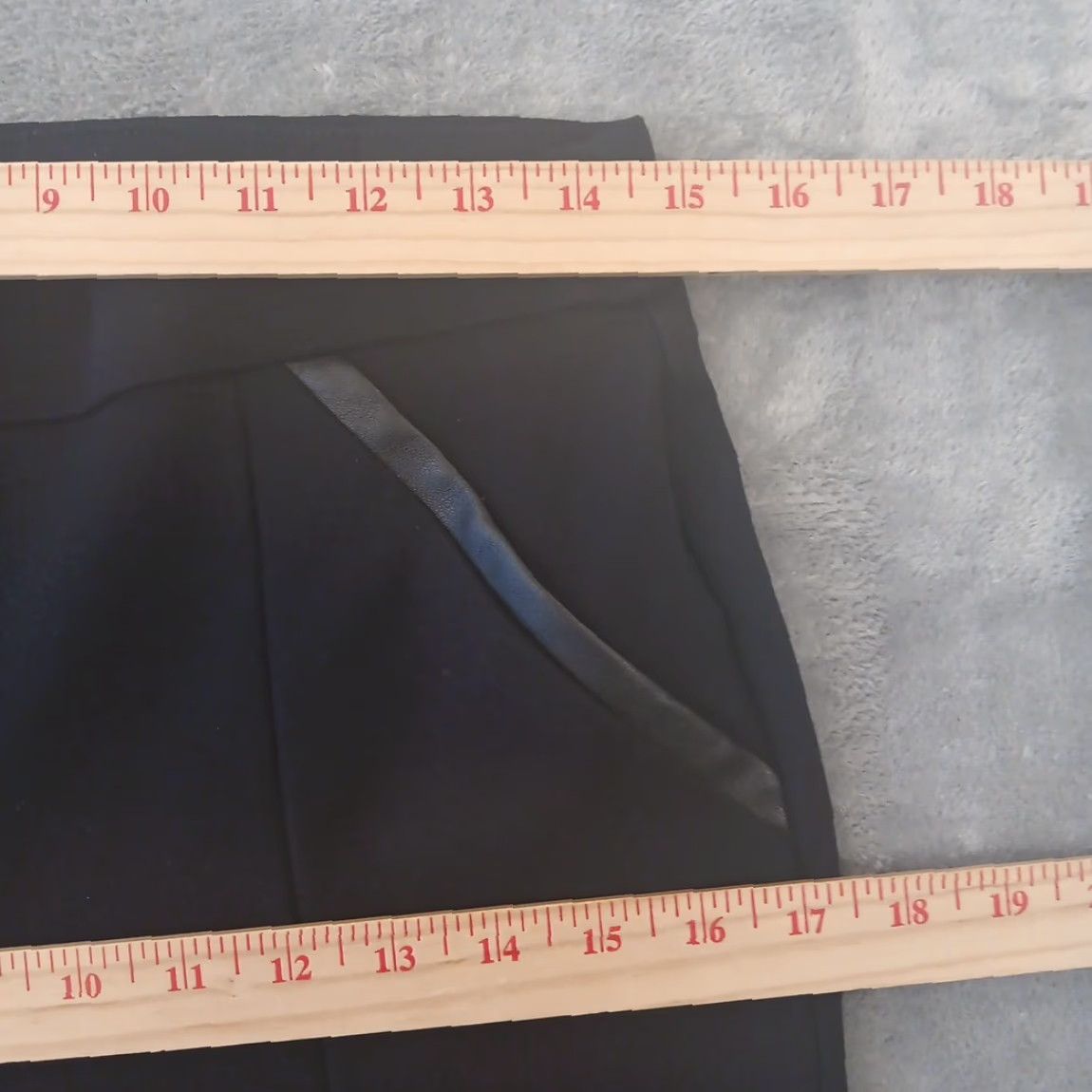 Vintage Rafaella Pants Womens Ankle Slim Straight Stretch Black Pull On 29x28 Mid Rise Size 6 Regular Women Size 28" / US 6 / IT 42 - 3 Thumbnail