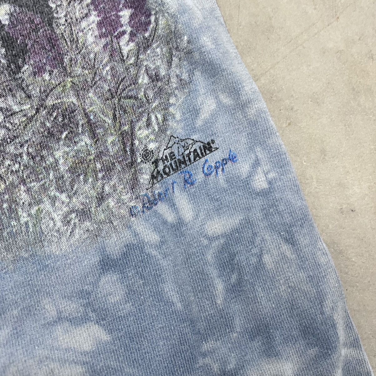 The Mountain × Vintage Vintage The Mountain Grizzly Bear T Shirt Tie Dye Wash AOP Size US M / EU 48-50 / 2 - 4 Thumbnail