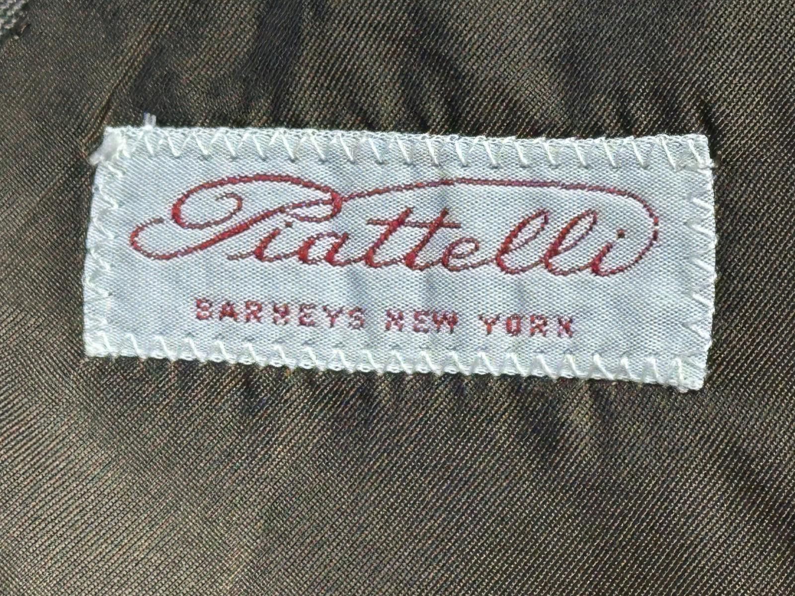 Barneys New York Piatelli Barneys New York 100% Wool 3-Button Blazer Brown 42 Size 42R - 4 Thumbnail