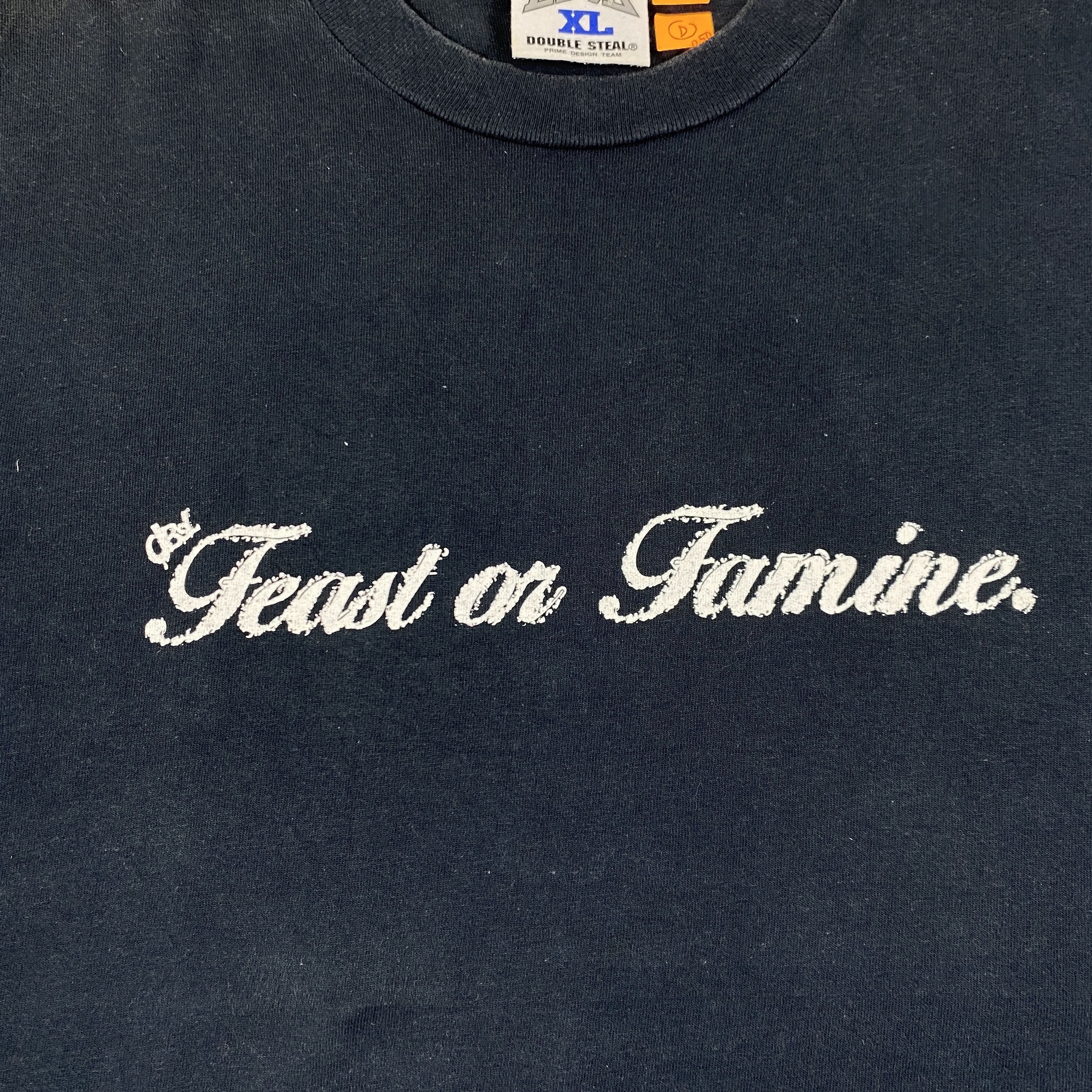 Japanese Brand Vintage Double Steal Large T-shirt -D050 Size US L / EU 52-54 / 3 - 7 Thumbnail