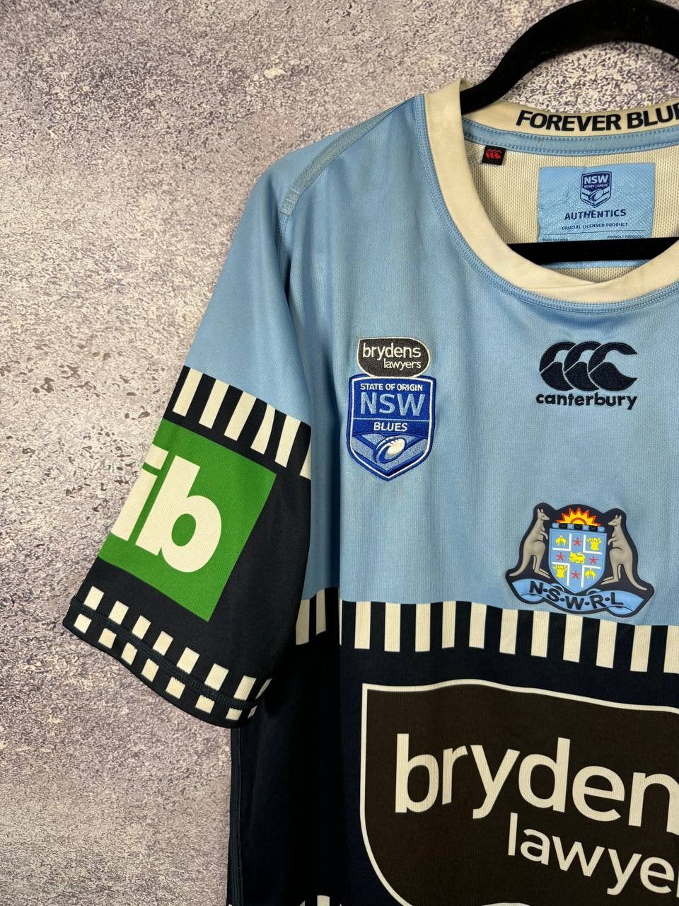 Canterbury of New Zealand New South Wales Blues State of Origin Rugby Jersey XL Size Size US XL / EU 56 / 4 - 3 Thumbnail