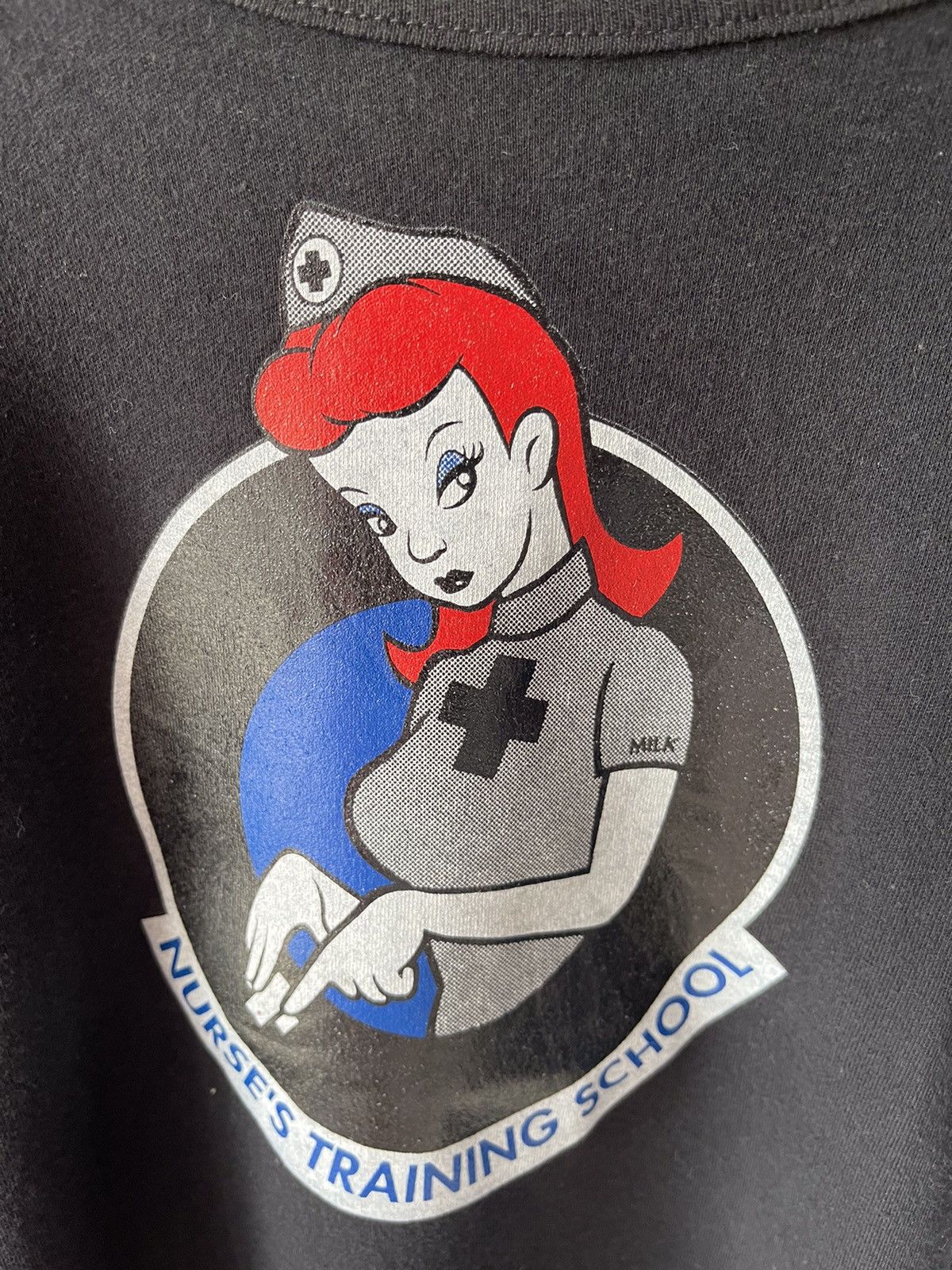 20471120 2000s Milk ‘Nurse Traning School’ Tee A2 Size S / US 4 / IT 40 - 6 Thumbnail