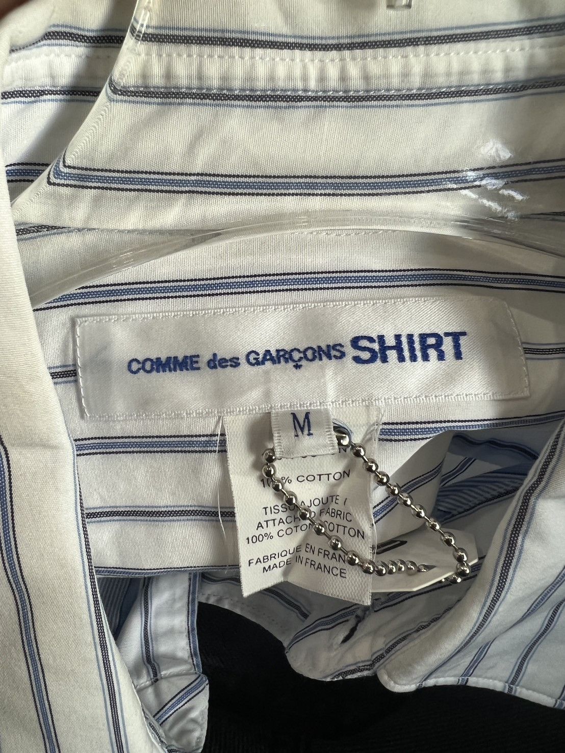 Comme des Garcons Comme des Garçons "LIVE FREE" shirt Size US M / EU 48-50 / 2 - 4 Thumbnail