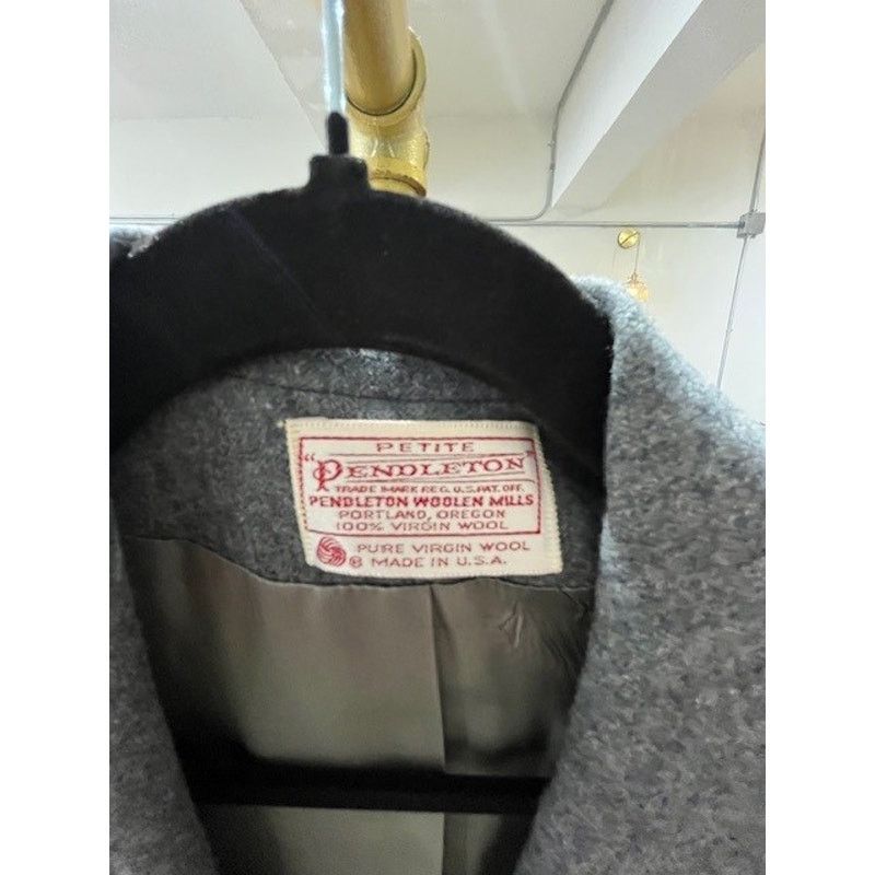 Pendleton Pendelton Grey Wool Blazer Size 12P Size XL / US 12-14 / IT 48-50 - 2 Thumbnail