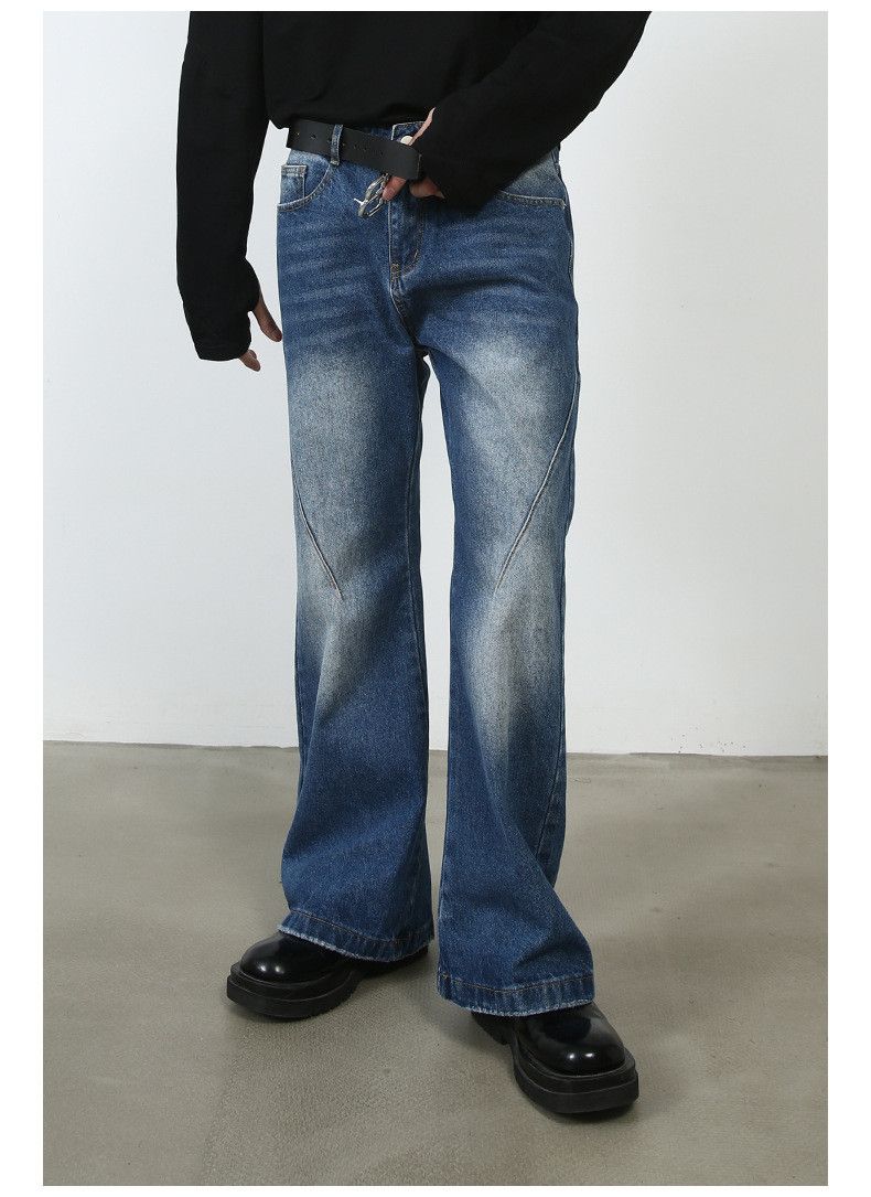 Japanese Brand × Vintage Men's American street style straight flared cleanfit jeans Size US 32 / EU 48 - 2 Thumbnail