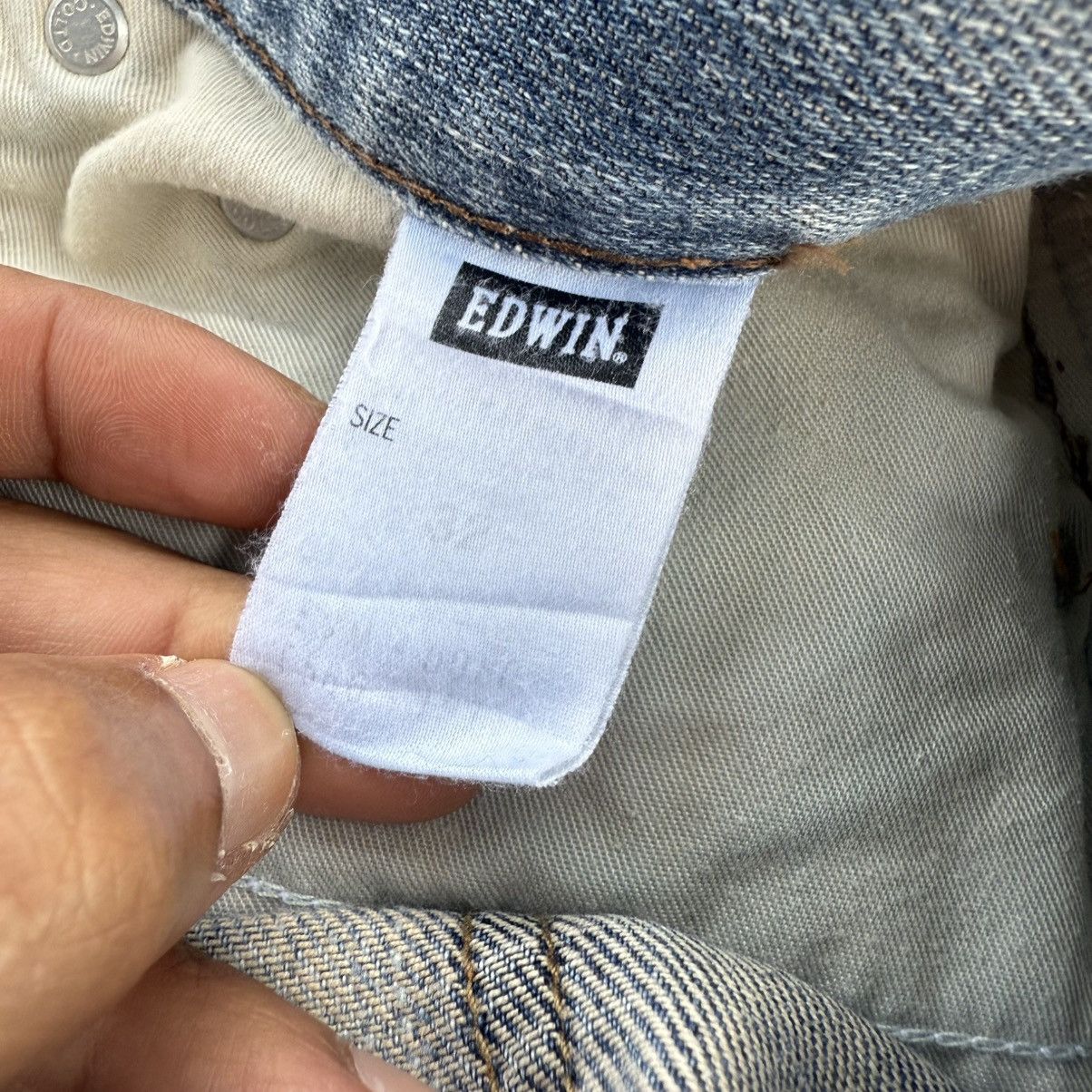 Edwin VINTAGE EDWIN FADED RIPPED JEANS DENIM PANTS Size US 31 - 12 Thumbnail