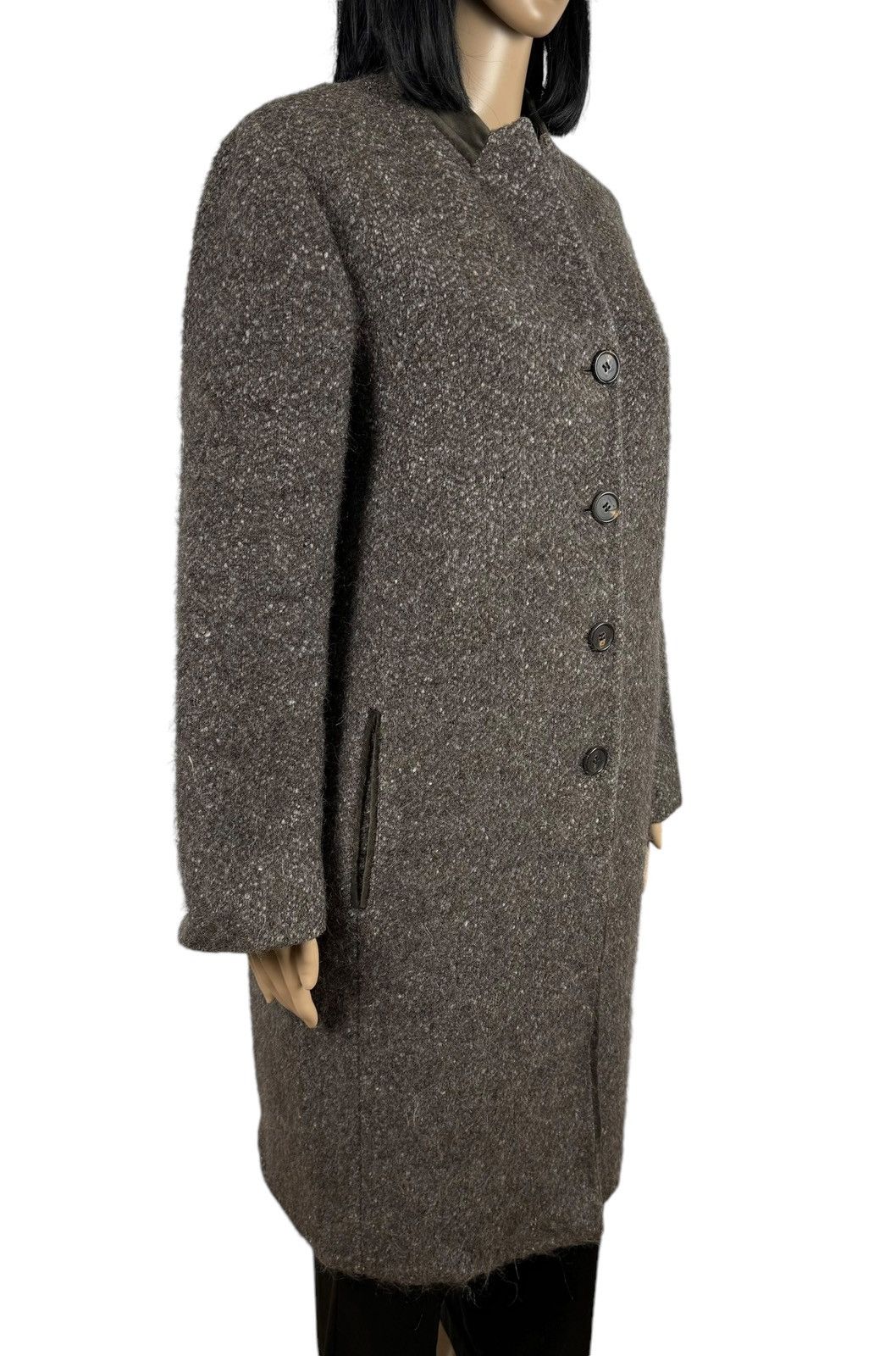 Etro Etro Milano Knit Coat Wool-Alpaca Mohair Long size 46 Size L / US 10 / IT 46 - 4 Thumbnail