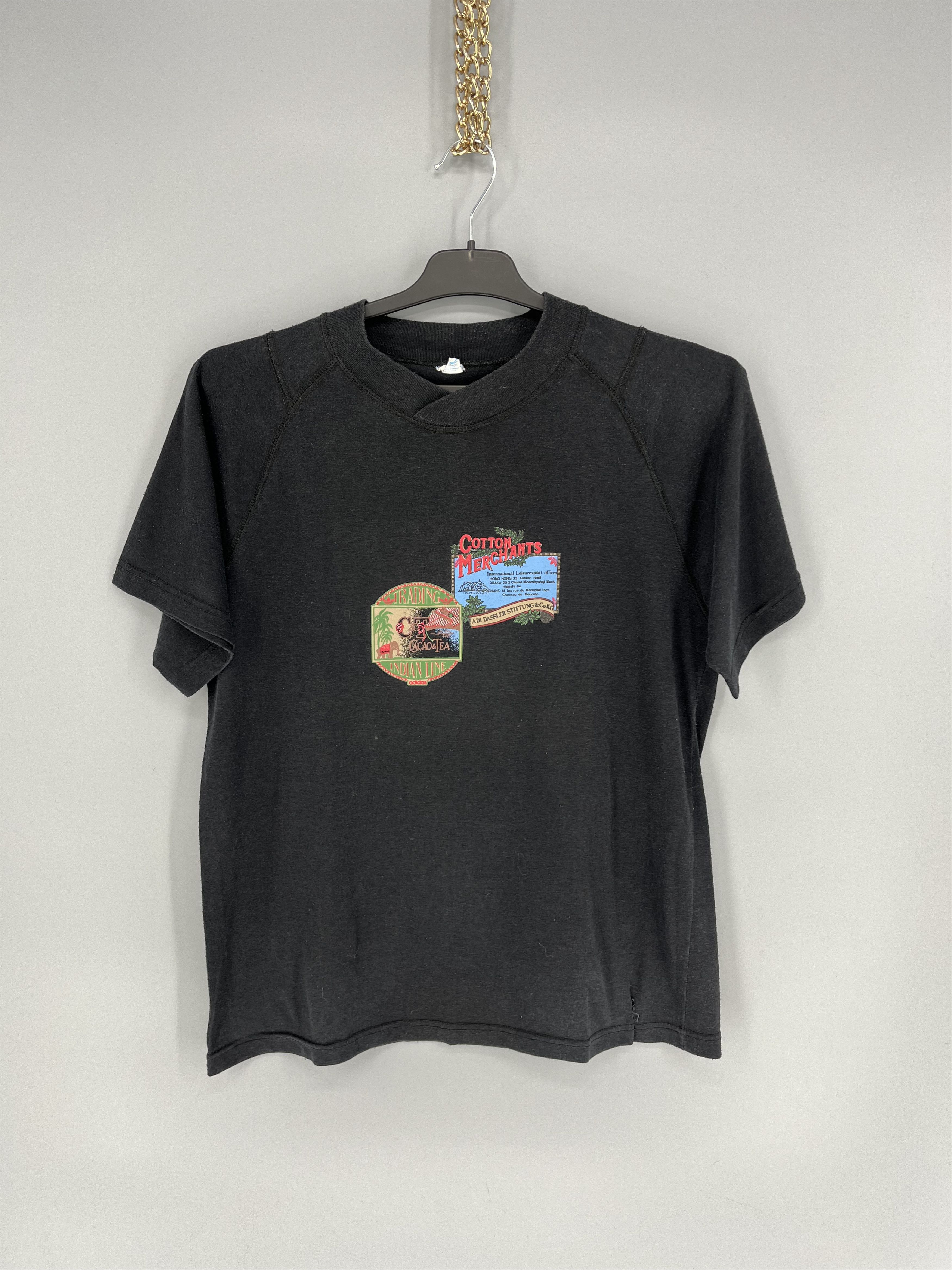 Adidas RARE!! Vintage Y2K 90s Adidas Logo Tee Streetwear Made Spain Size US S / EU 44-46 / 1 - 2 Thumbnail