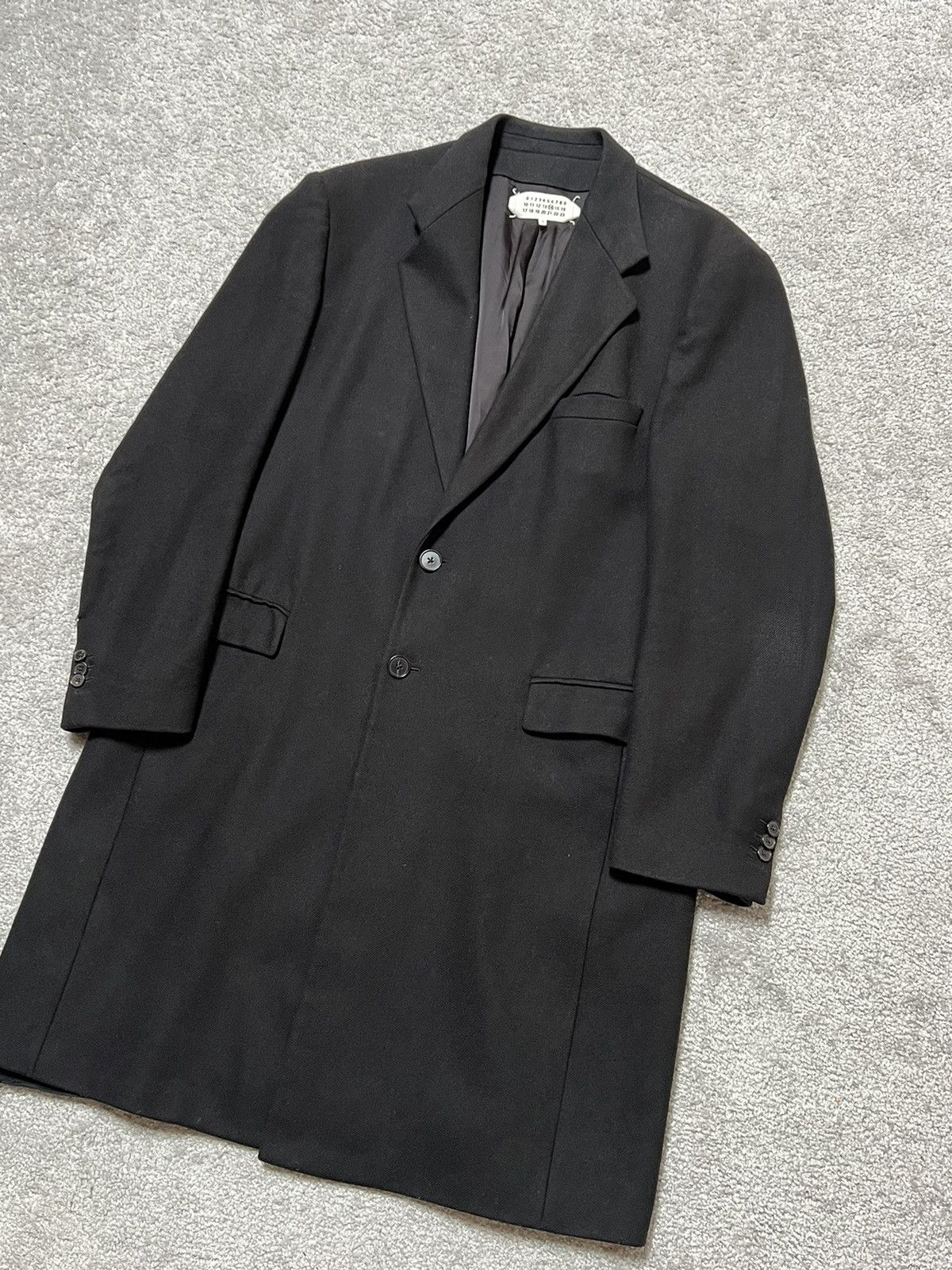 Maison Margiela Vintage Maison Margiela Black Wool Coat Size L Size US L / EU 52-54 / 3 - 5 Thumbnail