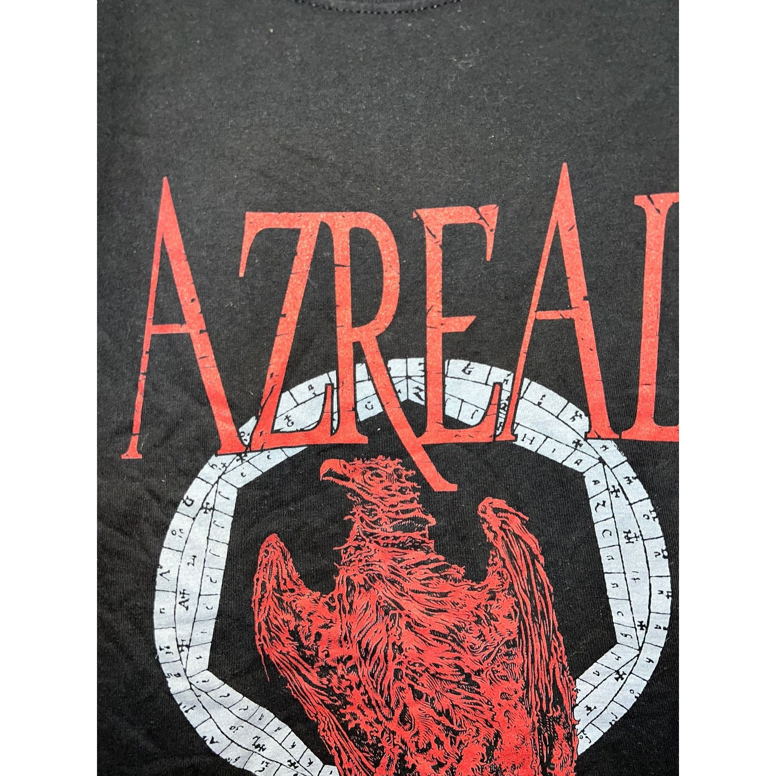 Gildan Azreal Shirt Premonition Album Cover Tour Nu Metal Tee 3XL Size US XXL / EU 58 / 5 - 3 Thumbnail