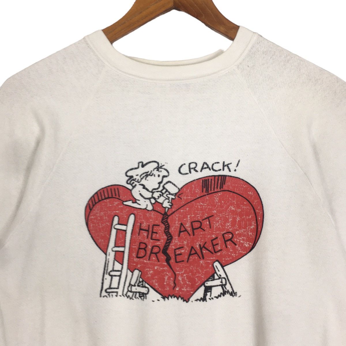 Vintage Vintage Miller CrackHeartBroken Crewneck Sweatshirt Size US S / EU 44-46 / 1 - 2 Thumbnail