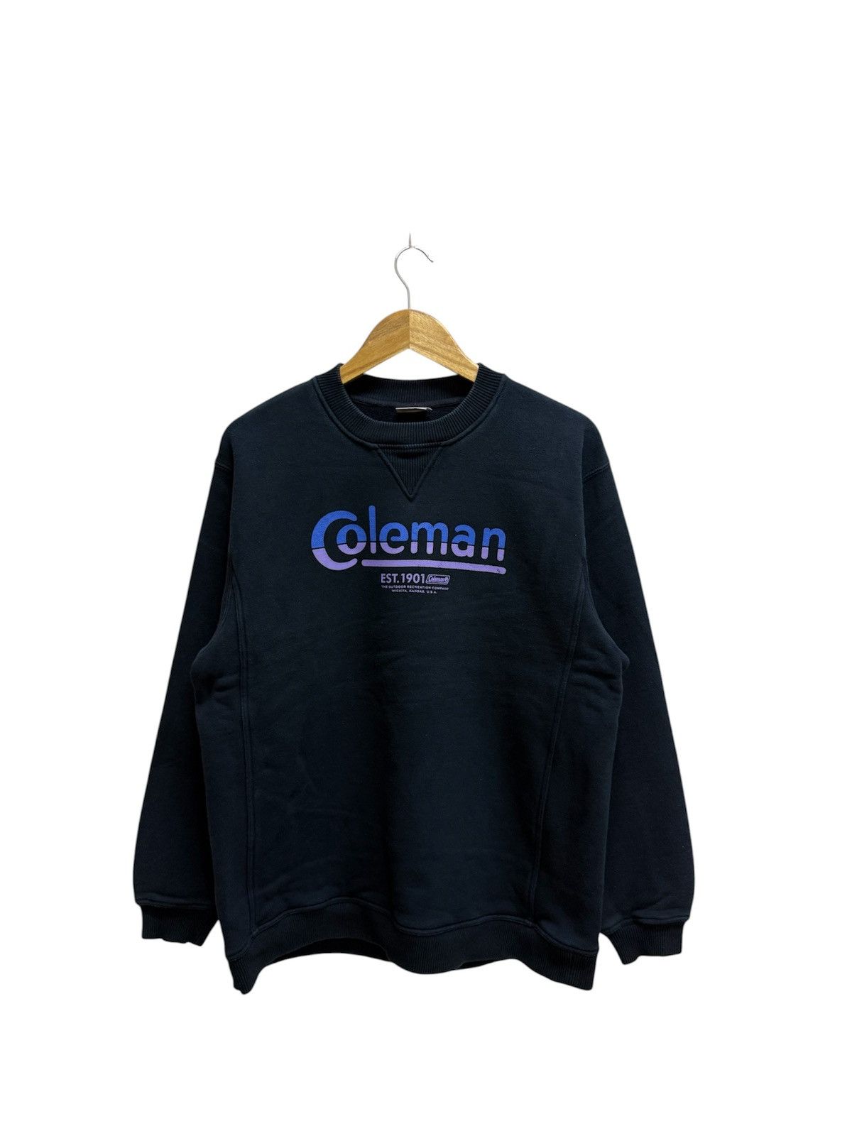 Coleman Vintage Y2k Coleman Biglogo Crewneck Sweatshirt Size US L / EU 52-54 / 3 - 1 Thumbnail