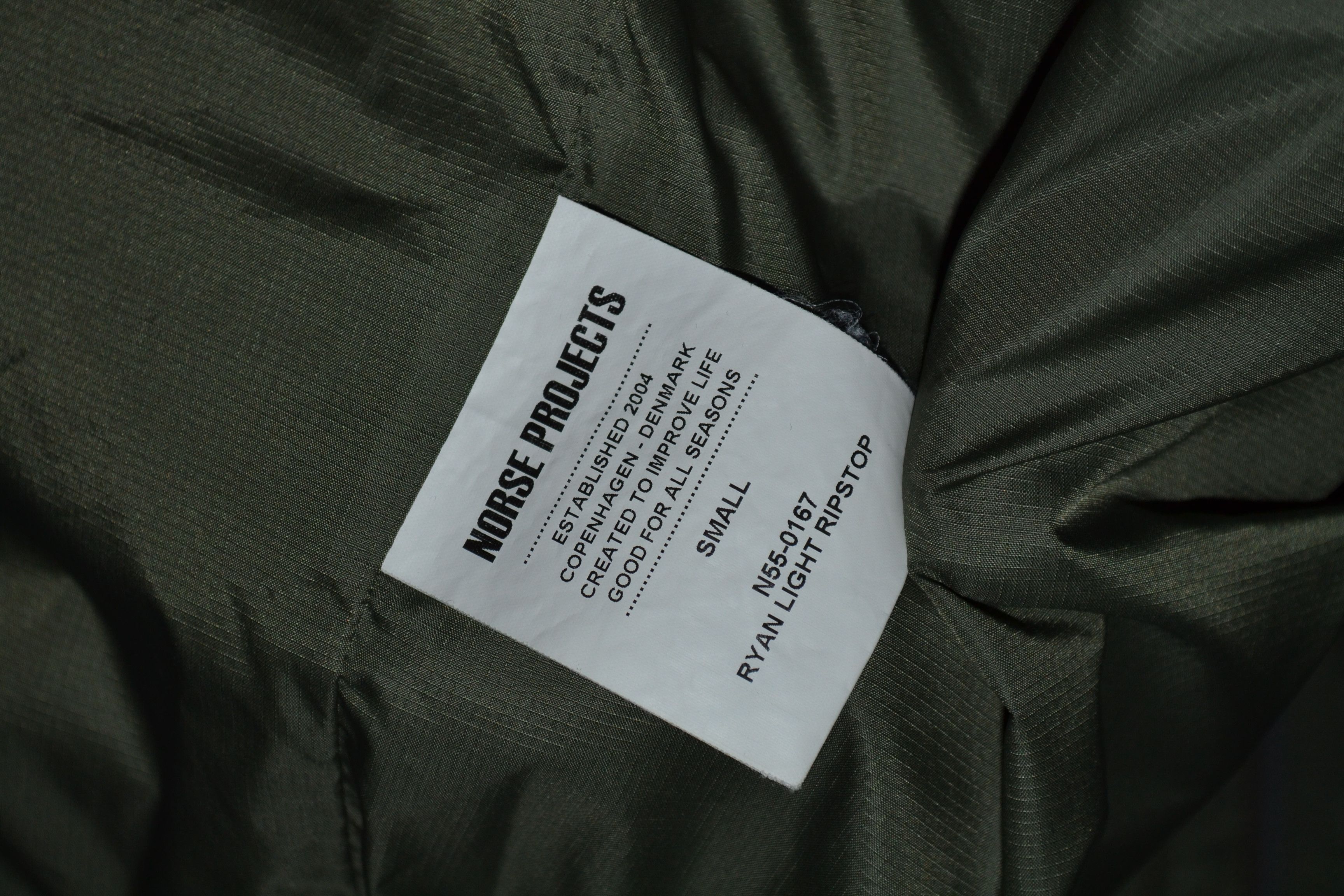Norse Projects Norse Projects Ryan Light Ripstop Bomber Jacket Green S Size US S / EU 44-46 / 1 - 15 Thumbnail