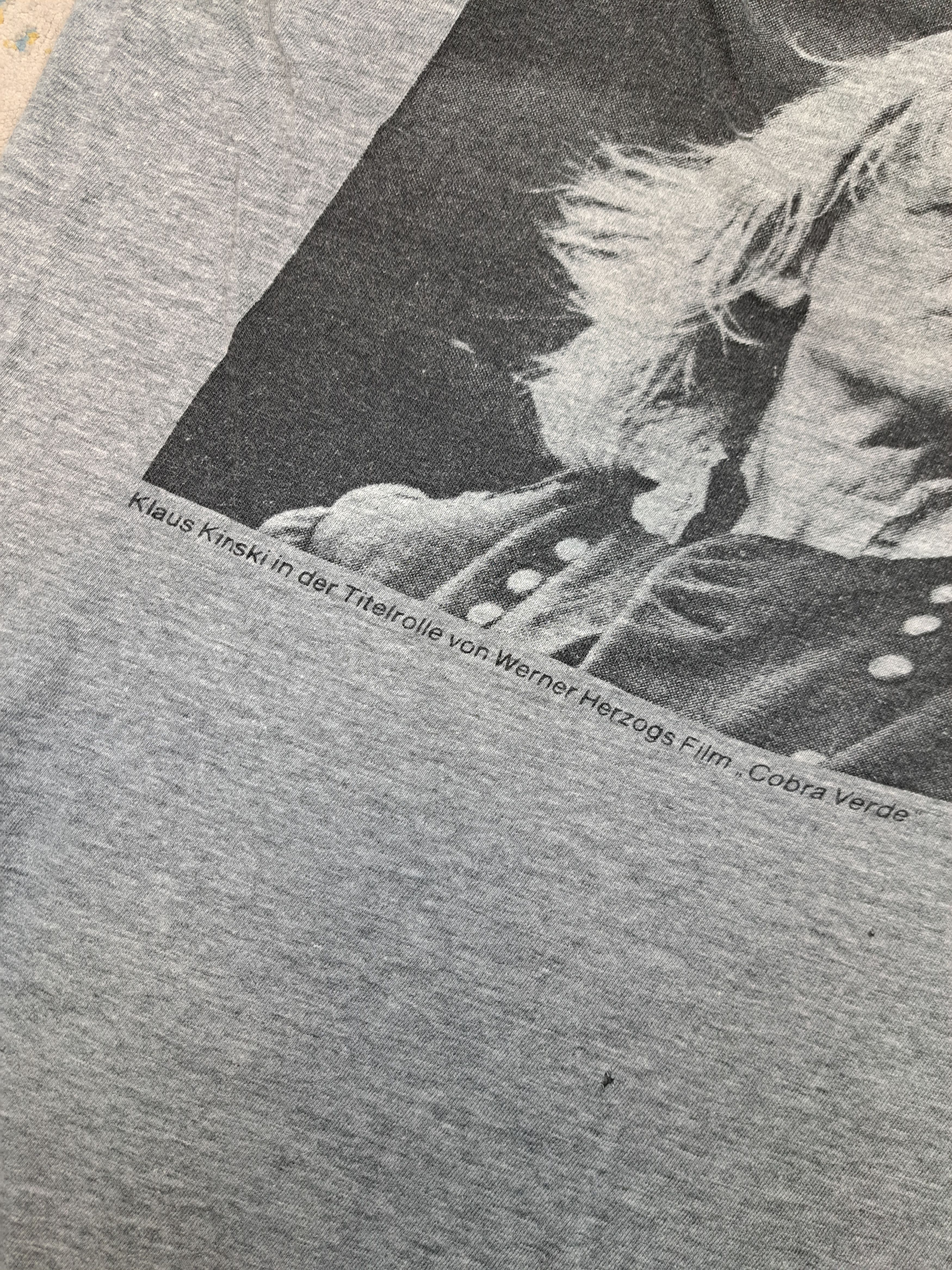 Vintage 1987 "Cobra Verde" Werner Herzog Klaus Kinski Single Stitch Size US XL / EU 56 / 4 - 3 Thumbnail