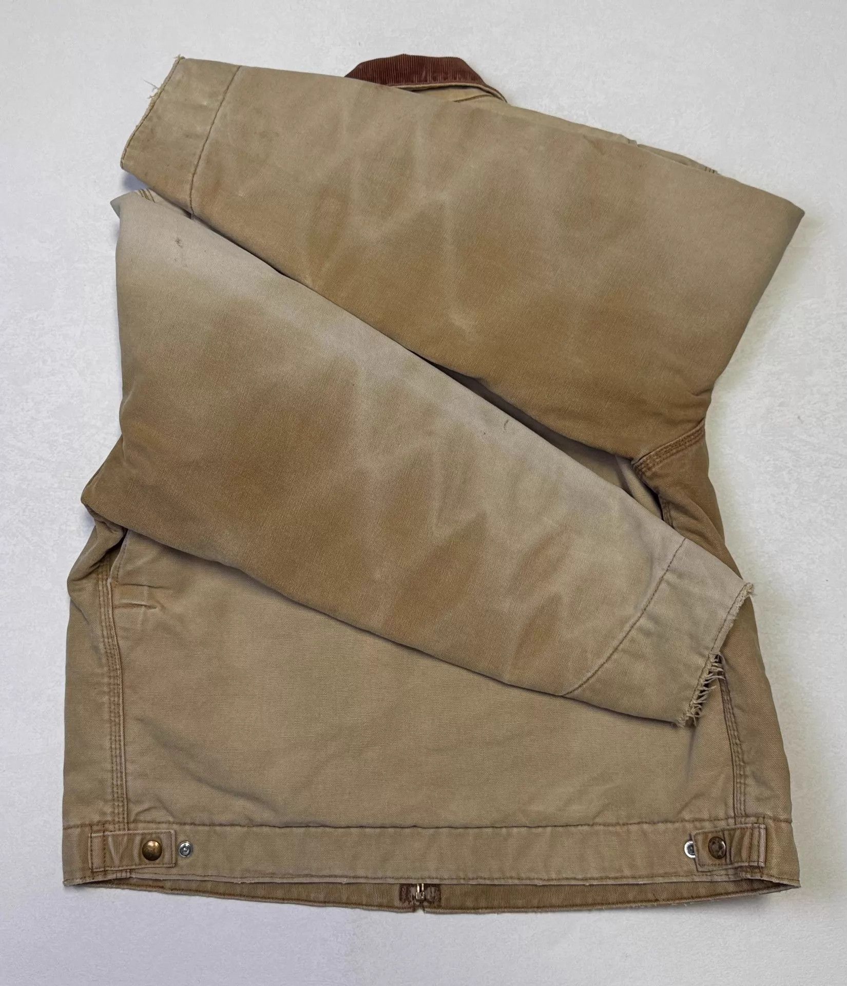Carhartt Vintage Carhartt RNJ001 L BRN Detroit Jacket Size US L / EU 52-54 / 3 - 6 Thumbnail