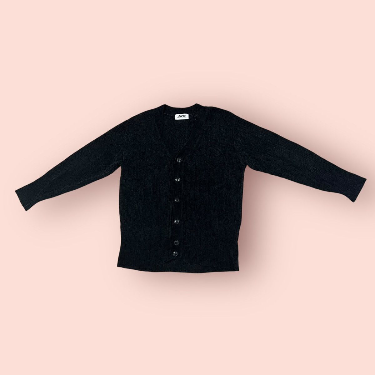Jun Takahashi VINTAGE JUN MEN BUTTON UP KNITTED CARDIGAN Size US L / EU 52-54 / 3 - 12 Thumbnail