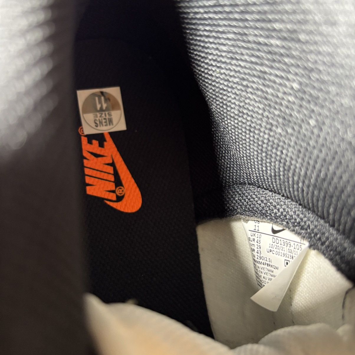 Nike NIKE DUNK HIGH PANDA SIZE 11 Size US 11 / EU 44 - 5 Thumbnail