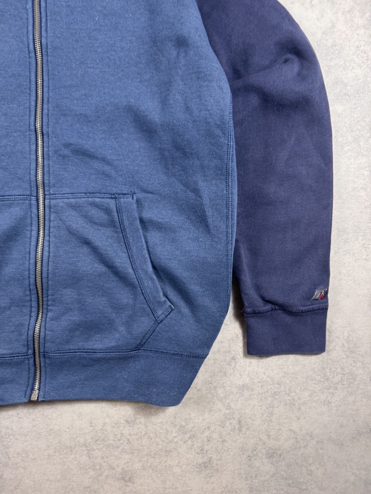Russell Athletic Vintage Russell Athletic Baggy Zip-up Hoodie Size US XL / EU 56 / 4 - 2 Thumbnail