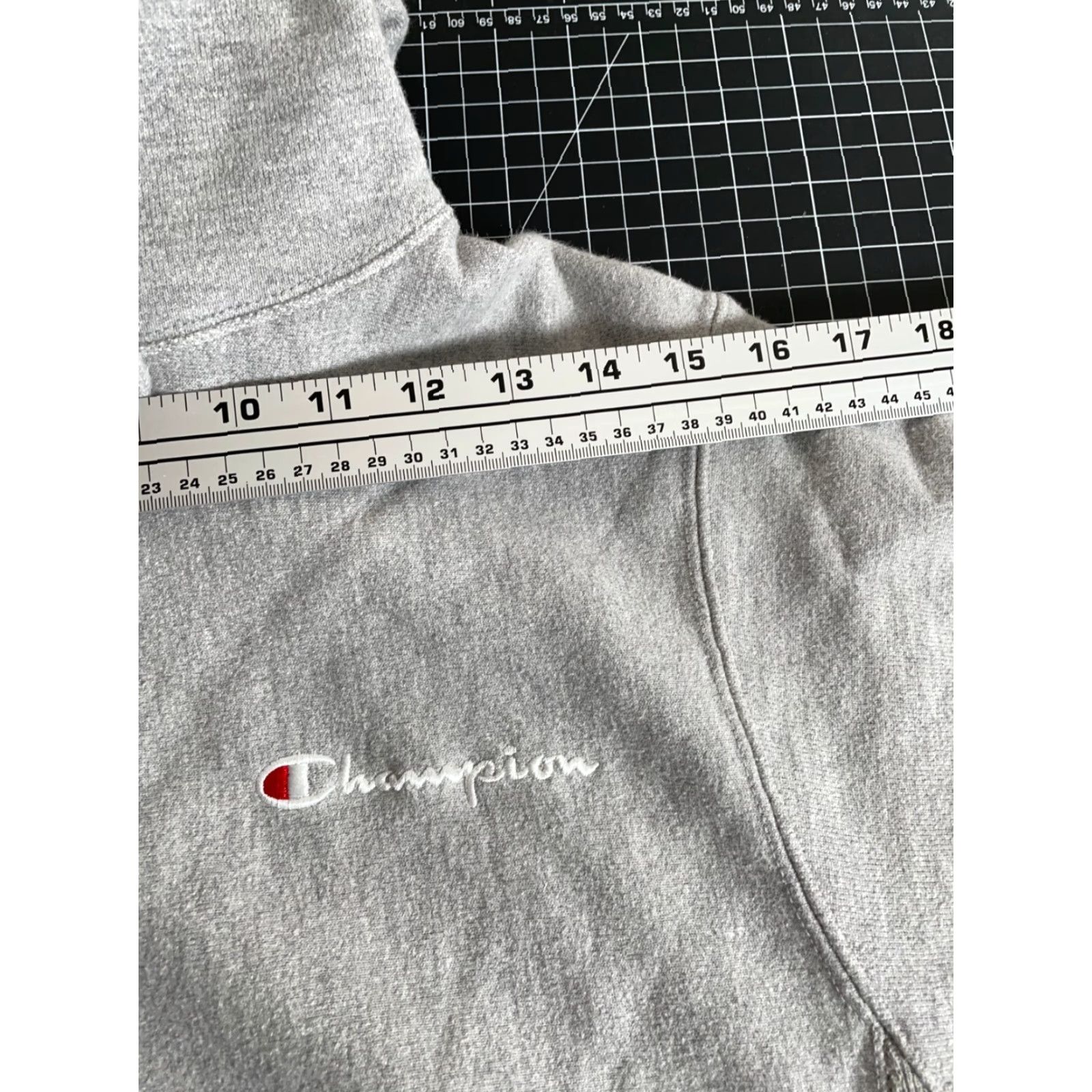 Champion VTG Champion Reverse Weave Hoodie Adult Medium Heather Gray Sweatshirt 90s Size US M / EU 48-50 / 2 - 7 Thumbnail