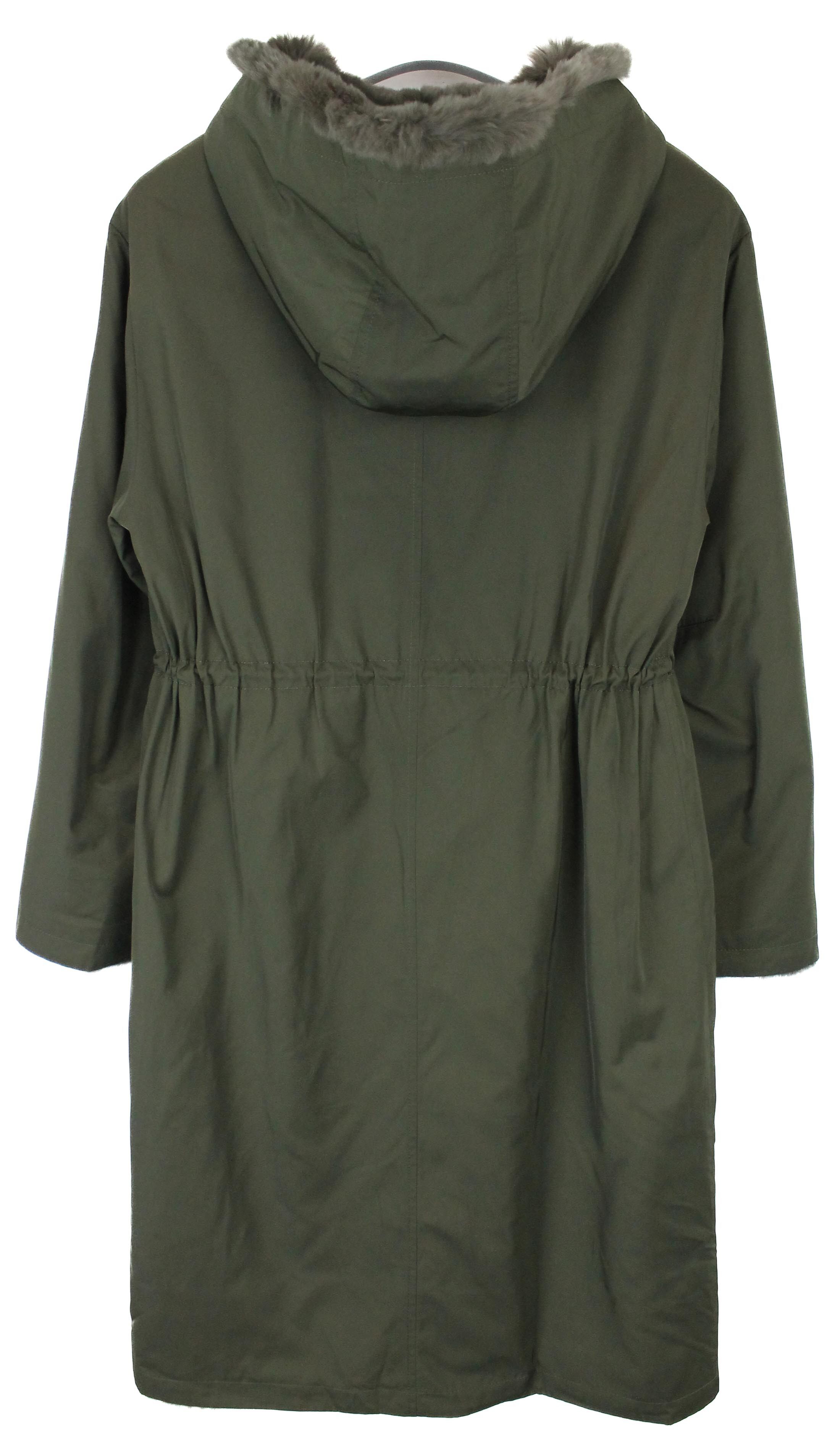 ZAPA RRP €1990 ZAPA PALOMA Womens UK 10 Reversible Long Hooded Size S / US 4 / IT 40 - 5 Thumbnail