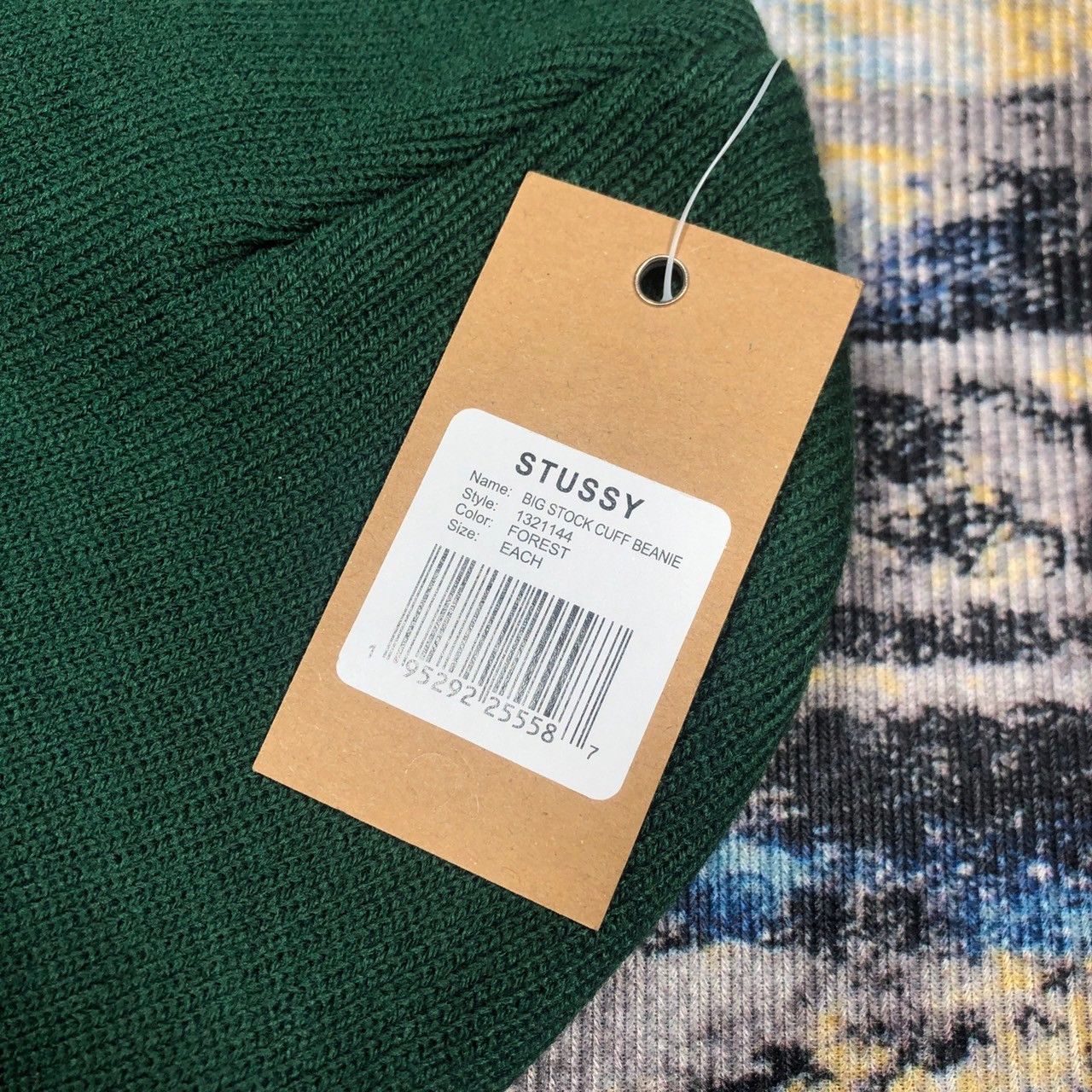 Stussy × Vintage Stussy Big Stock Cuff Beanie Size ONE SIZE - 5 Thumbnail