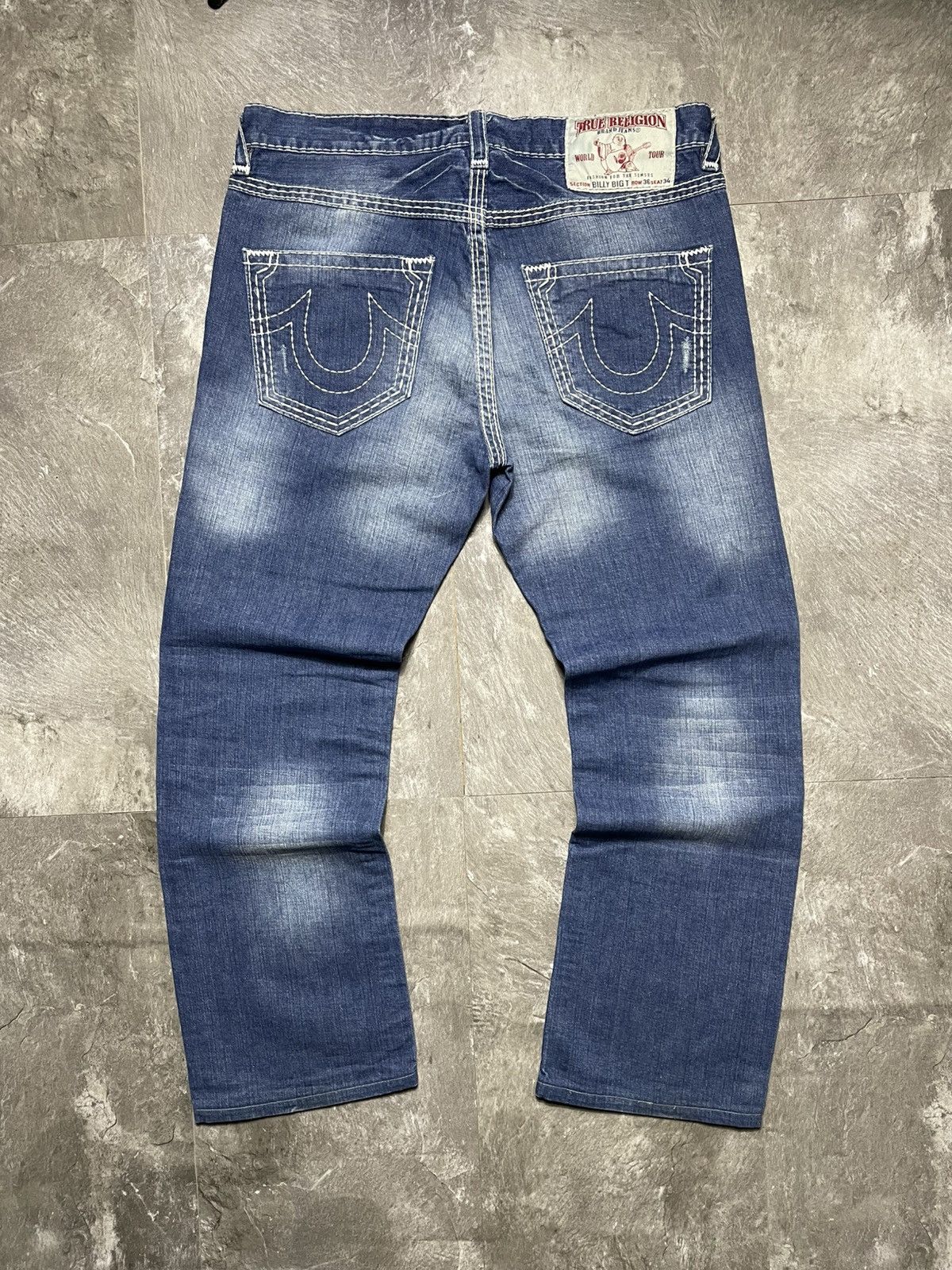 True Religion True Religion Billy Dragon Embroidery Denim Jeans